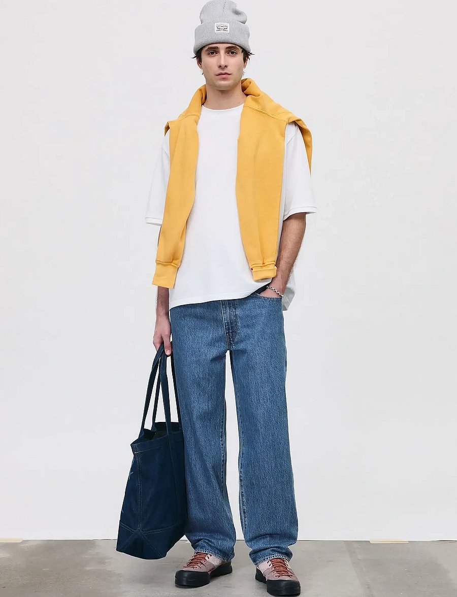 Levi's® - 578 BAGGY THE BAGGY FAMILY - alt laienevad teksad - med indigo - worn in - 0