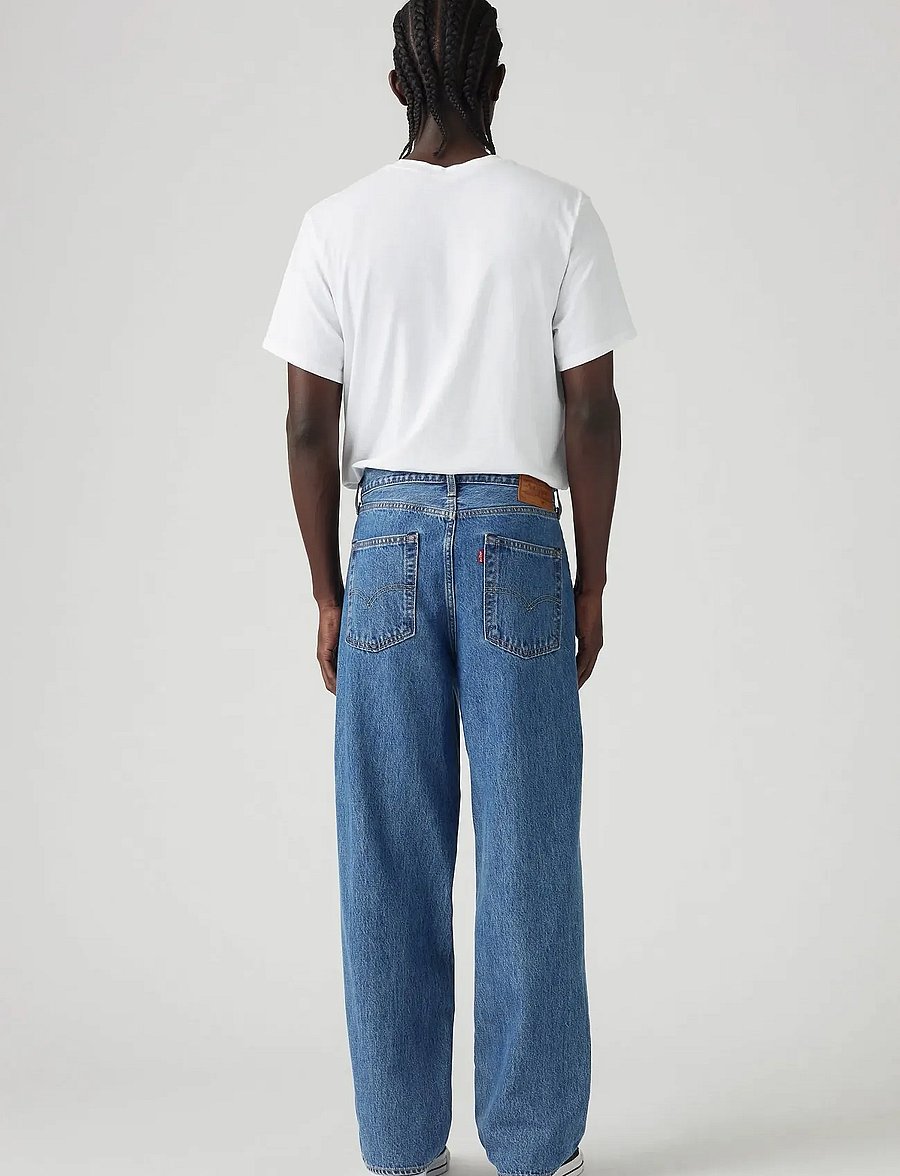 Levi's® - 578 BAGGY THE BAGGY FAMILY - alt laienevad teksad - med indigo - worn in - 4