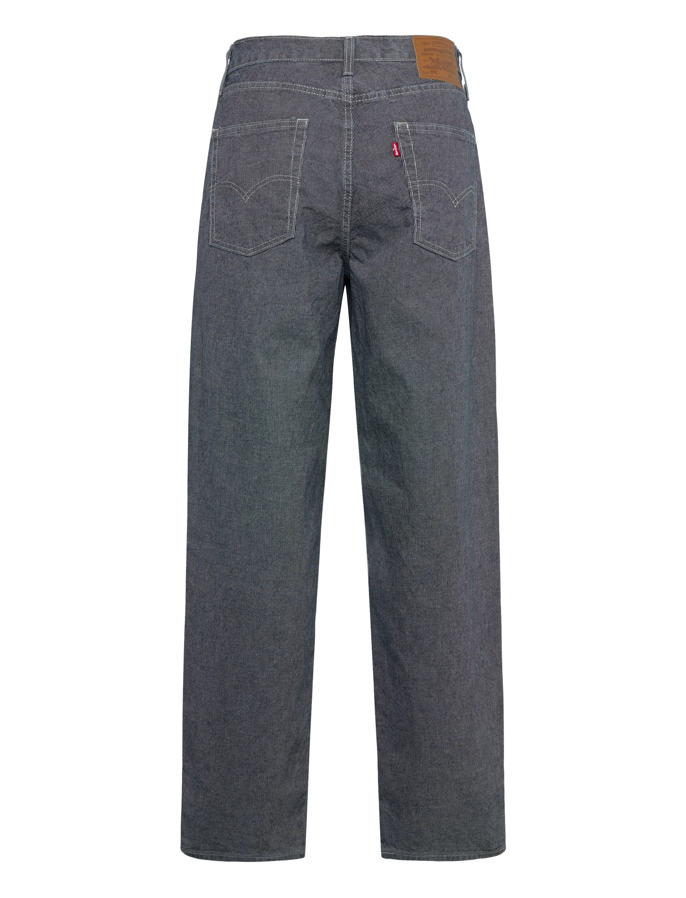 Levi's® - 578 BAGGY AGED INDIGO PIN CHEC - loose jeans - multi-color - 2
