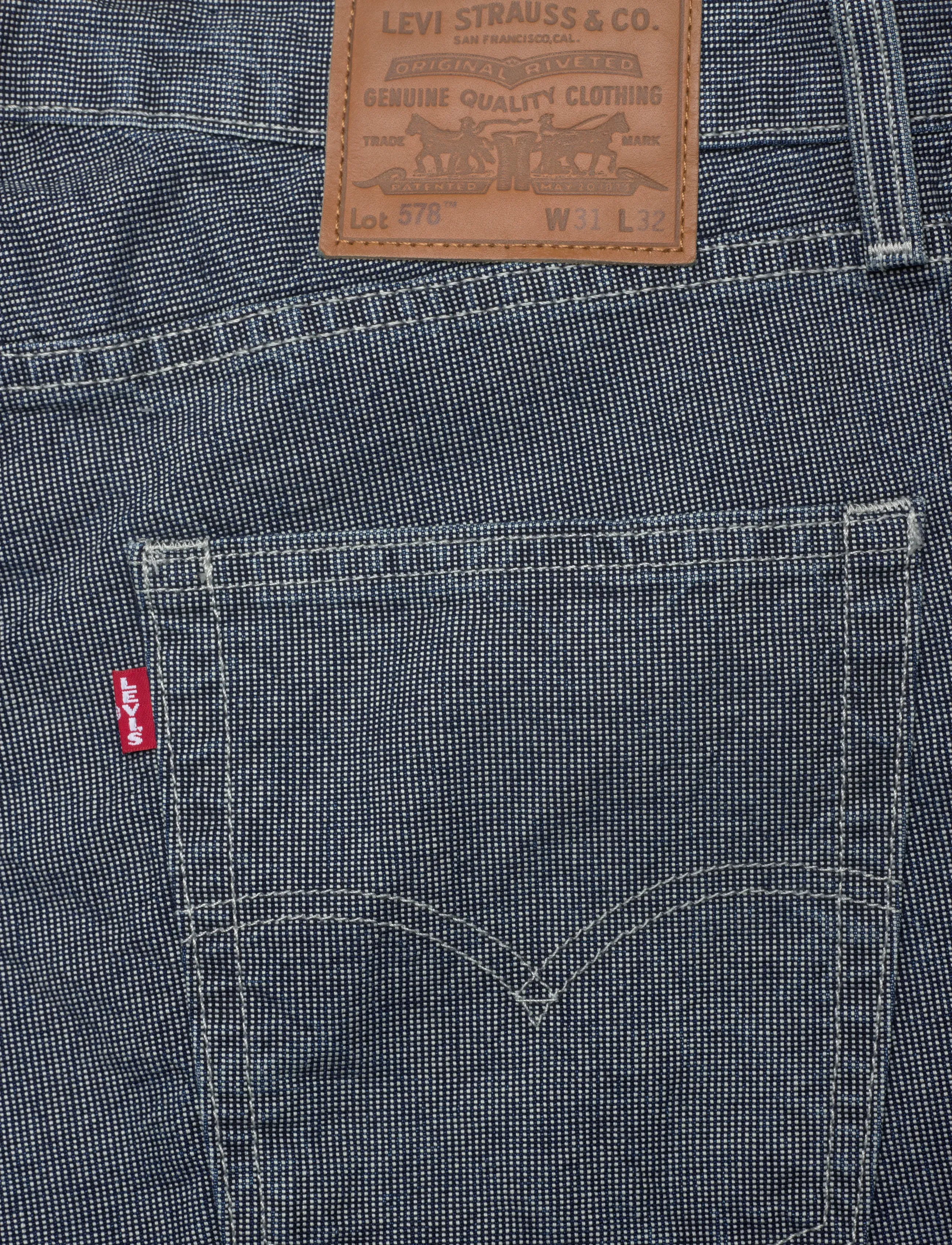 Levi's® 578 Baggy Aged Indigo Pin Chec (LSMA475000570) - Loose