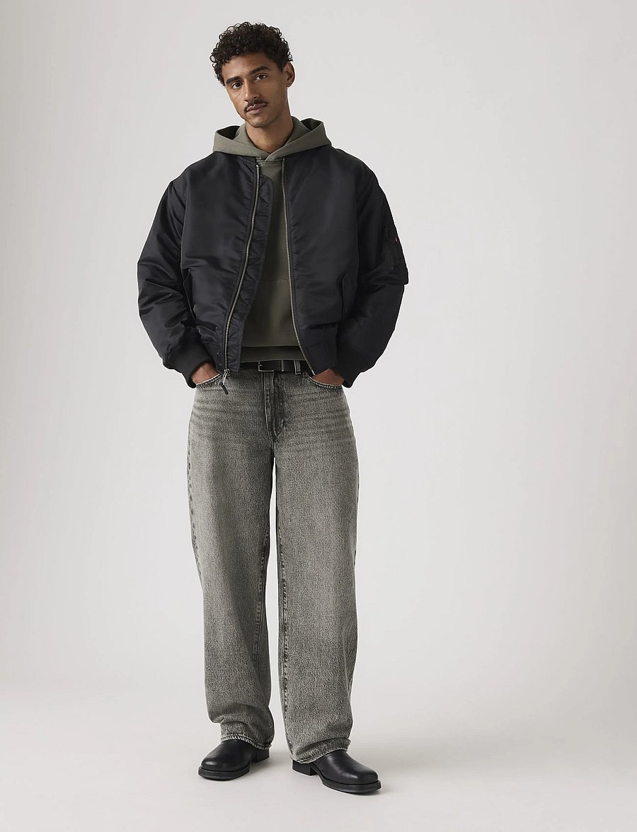 Levi's® - 578 BAGGY GREY NIGHTS - alt laienevad teksad - greys - 0