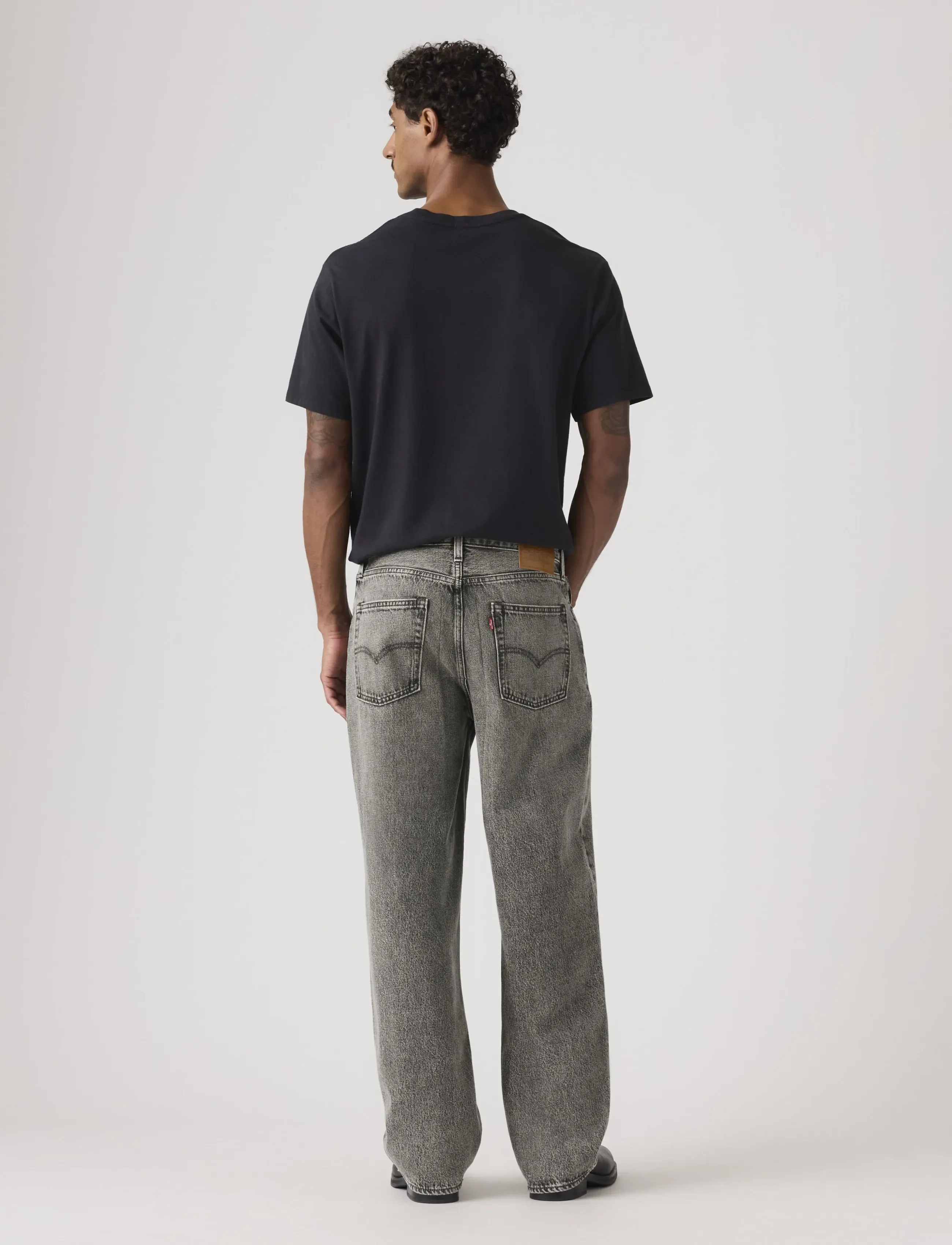 Levi's® - 578 BAGGY GREY NIGHTS - alt laienevad teksad - greys - 4