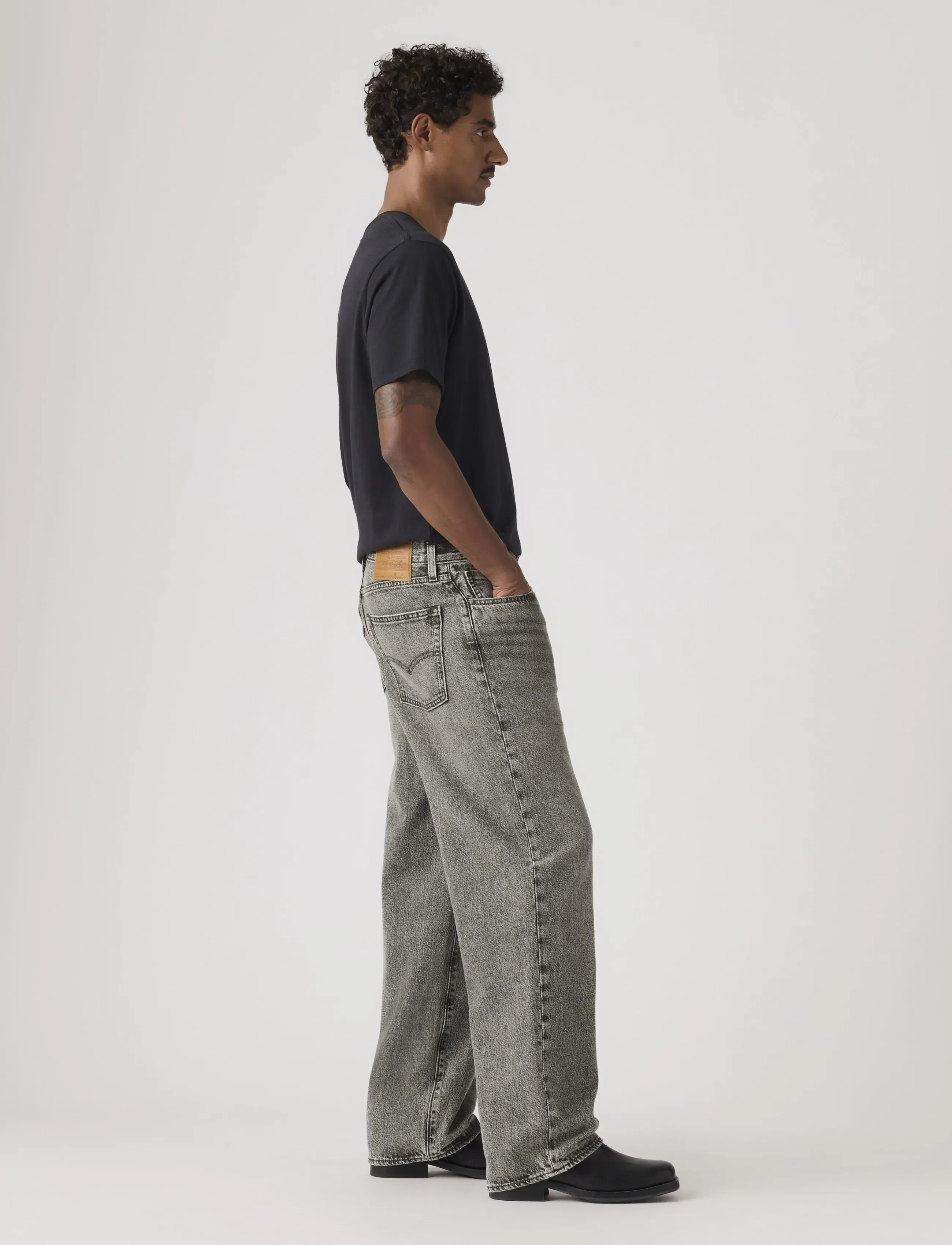Levi's® 578 BAGGY GREY NIGHTS - Tänavastiil - GREYS / grey