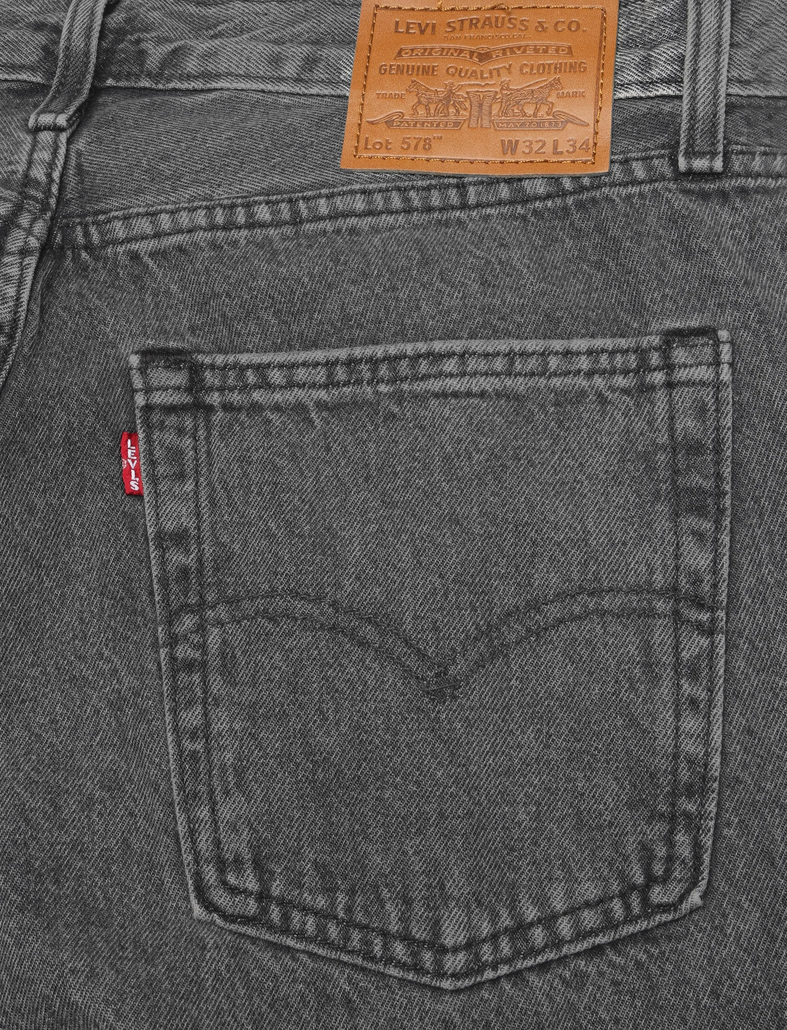 Levi's® - 578 BAGGY GREY NIGHTS - loose jeans - greys - 4
