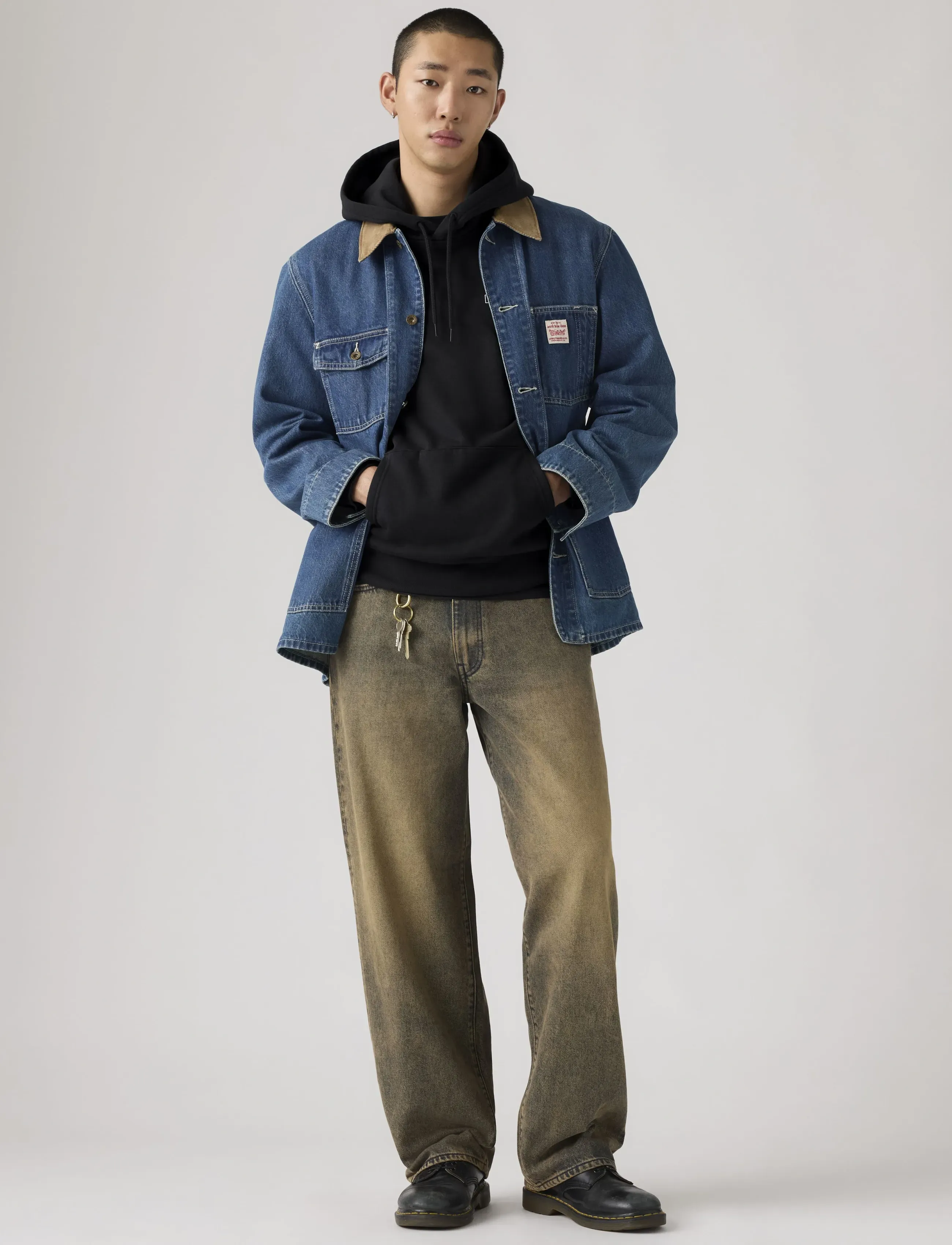 Levi's 578 Baggy Long Drive Home Od, Mænd, Baggy Jeans, Brun, Str: 33 x 32