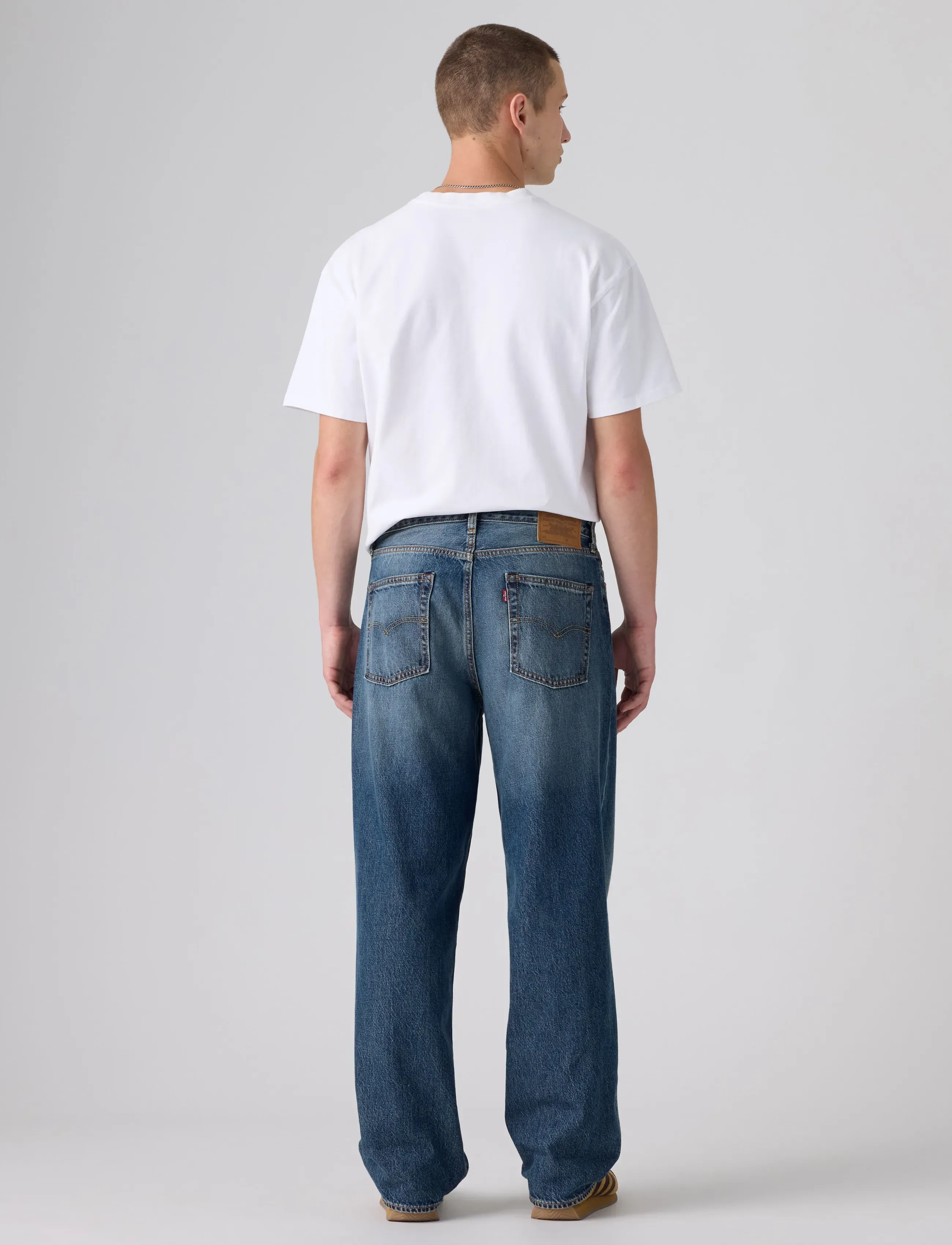Levi's® - 578 BAGGY VARNISHED TARNISH - weite jeans - med indigo - worn in - 4