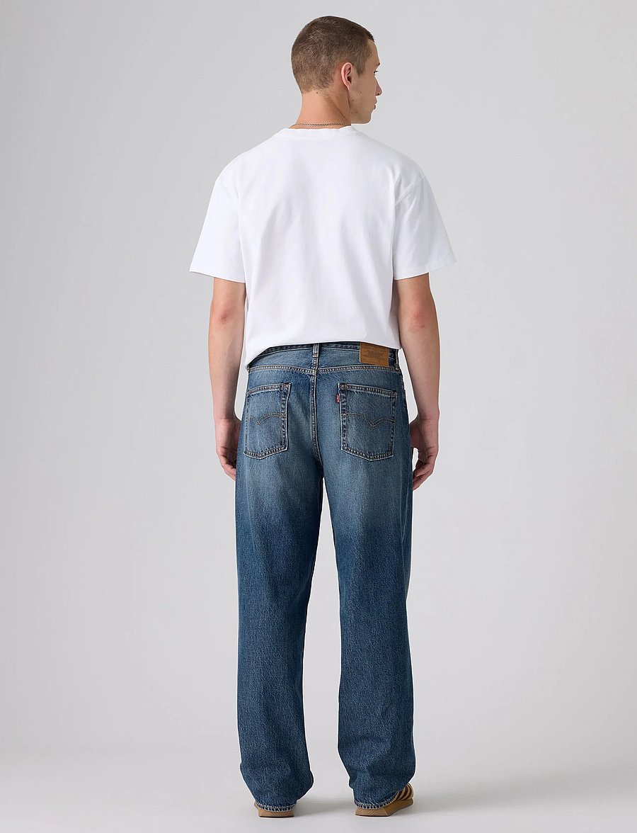 Levi's® - 578 BAGGY VARNISHED TARNISH - weite jeans - med indigo - worn in - 4