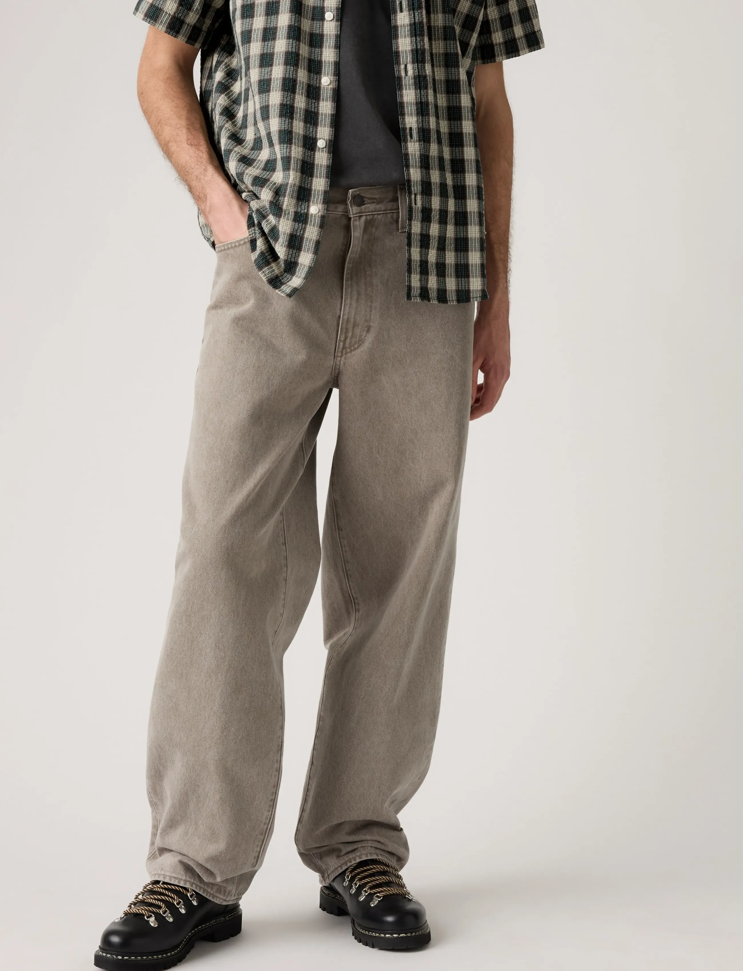 Levi's® - 578 BAGGY GROUNDING MOREL - alt laienevad teksad - browns - 5