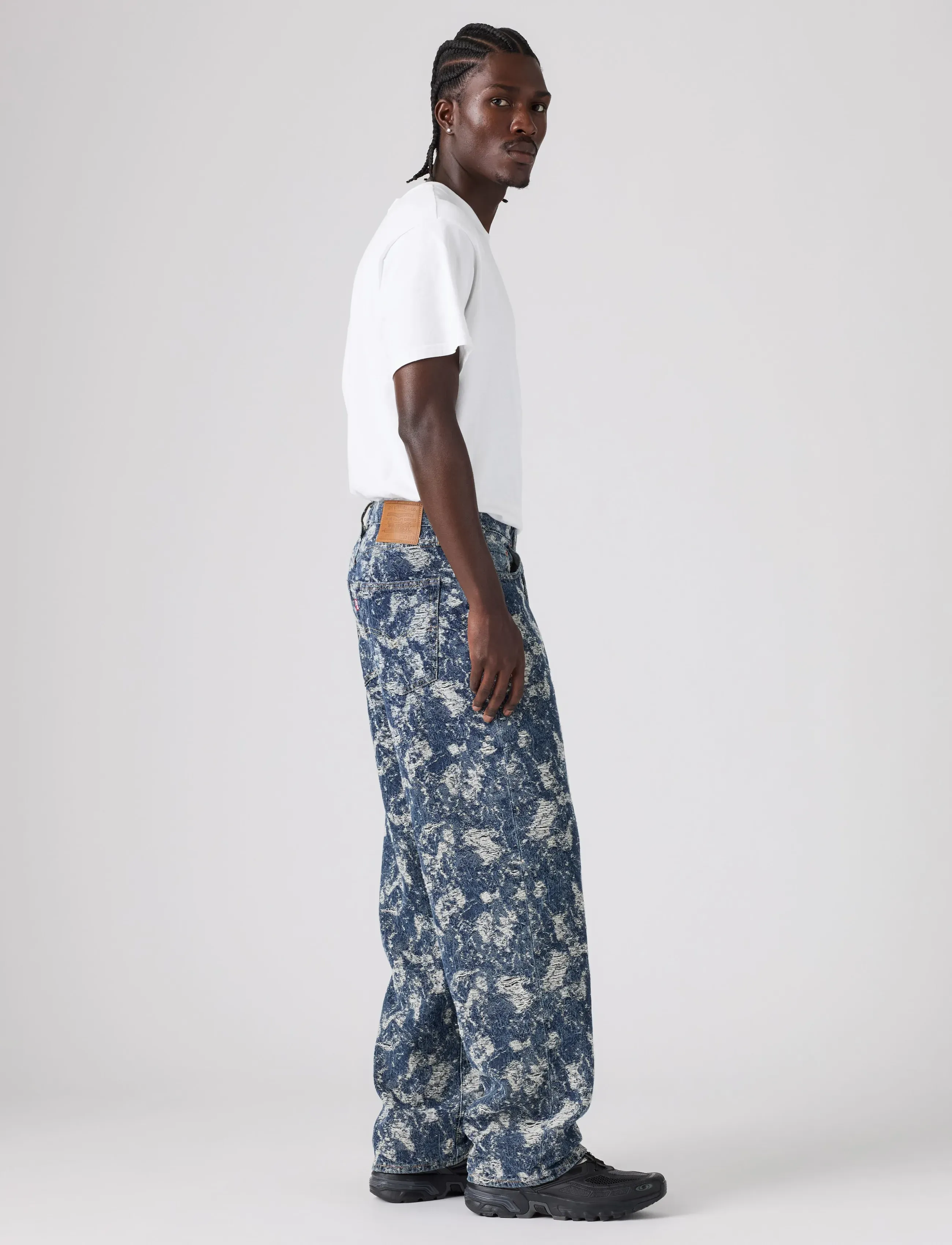 Levi's® 578 BAGGY IT WAS ALL A DREAM P - Tänavastiil - DARK INDIGO - WORN IN / navy