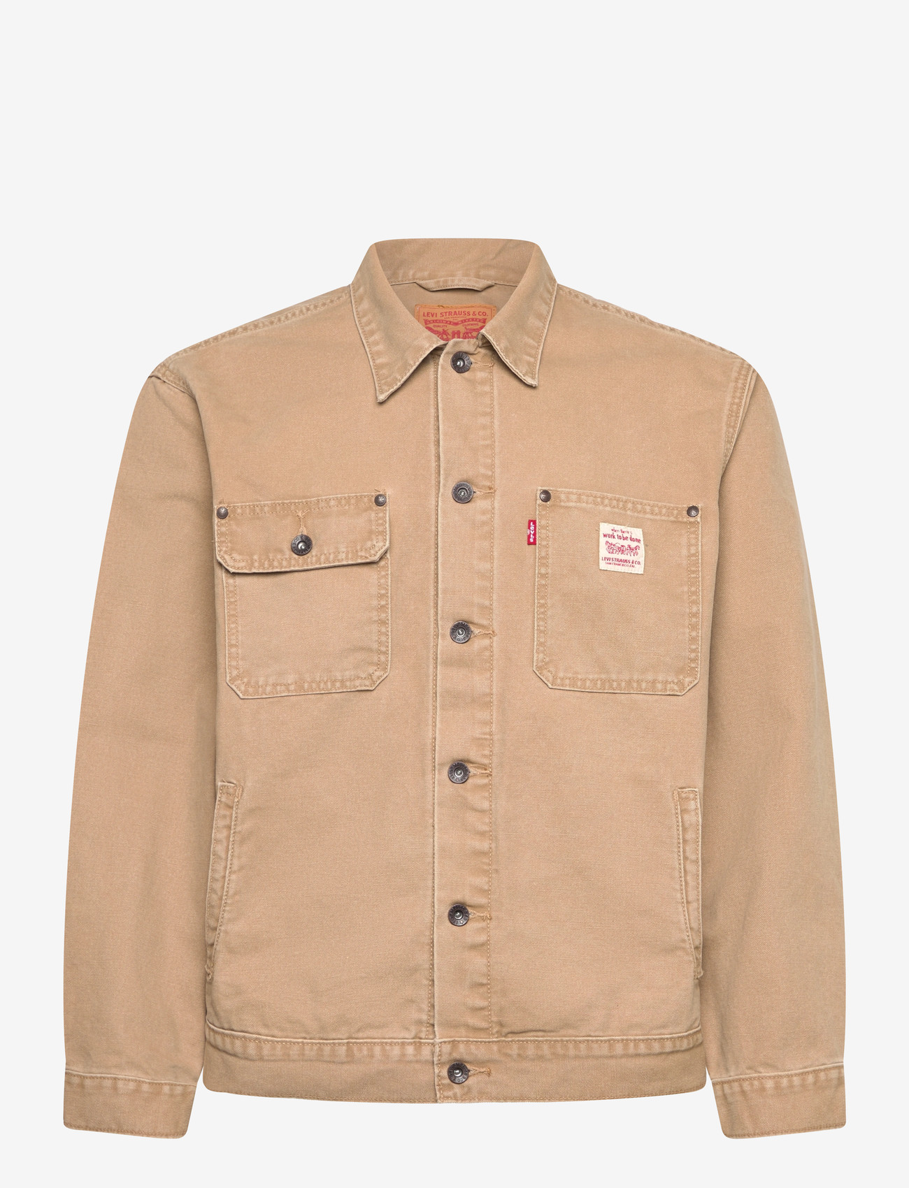 Levi's® - SUNRISE TRUCKER TIGERS EYE - uforede denimjakker - browns - 1