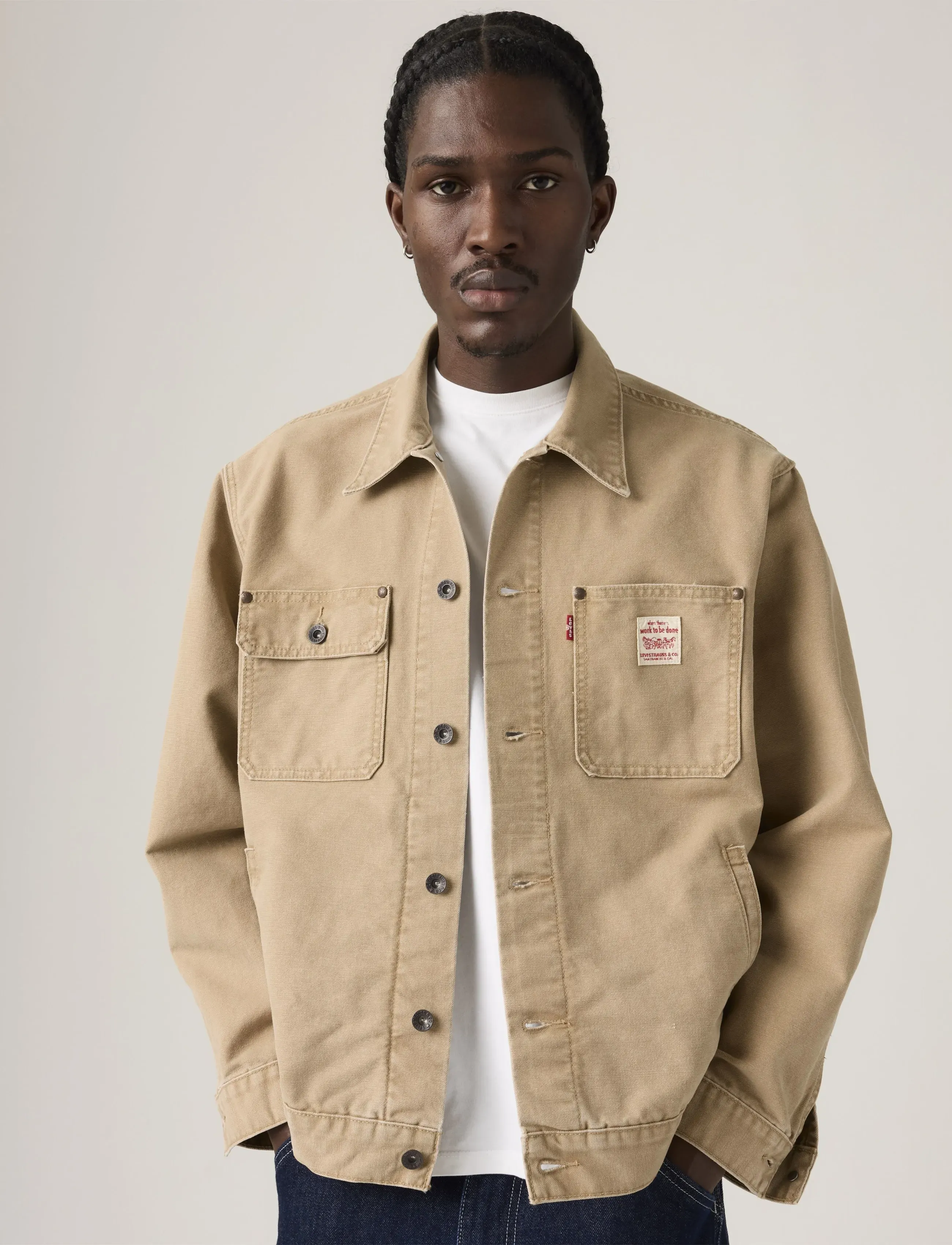 Levi's® SUNRISE TRUCKER TIGERS EYE - Jassen - BROWNS / brown