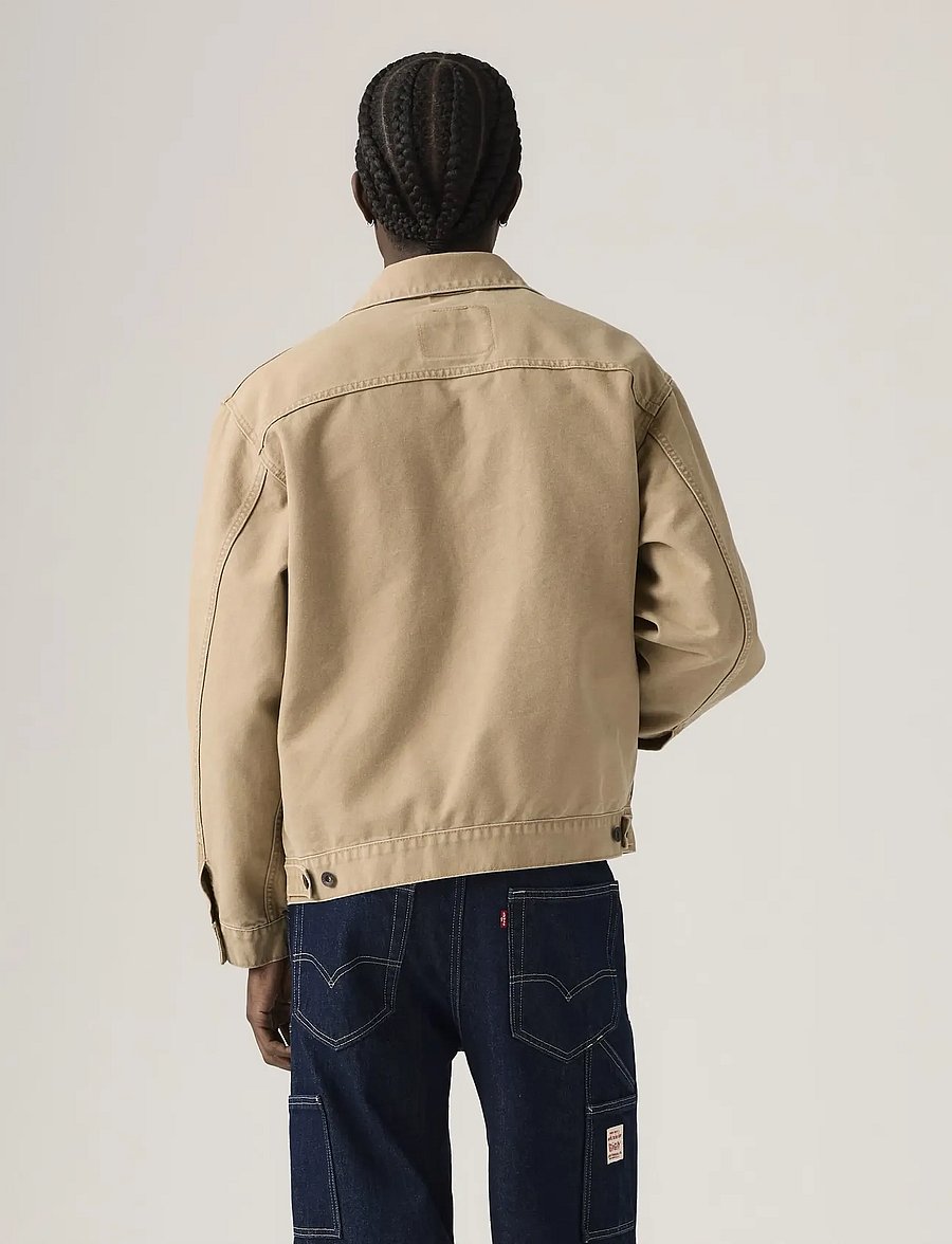 Levi's® - SUNRISE TRUCKER TIGERS EYE - voodrita teksatagid - browns - 3