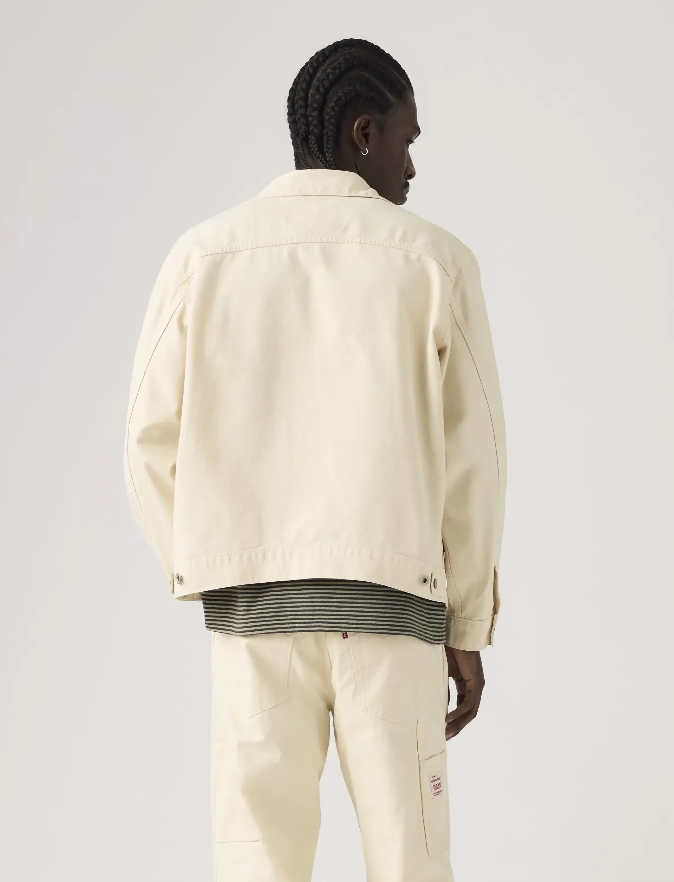 Levi's® - SUNRISE TRUCKER UNDYED ECRU GR - jeansjackor - neutrals - 3