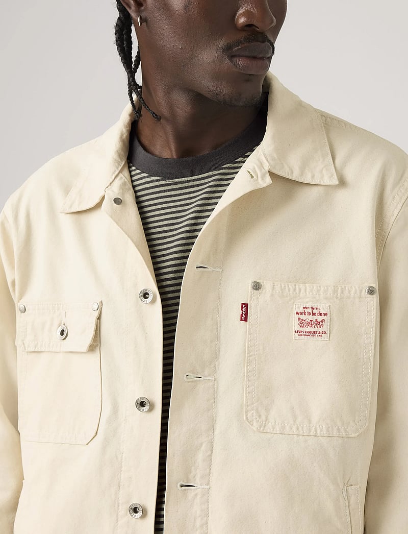 Levi's® - SUNRISE TRUCKER UNDYED ECRU GR - ungefütterte denimjacken - neutrals - 4