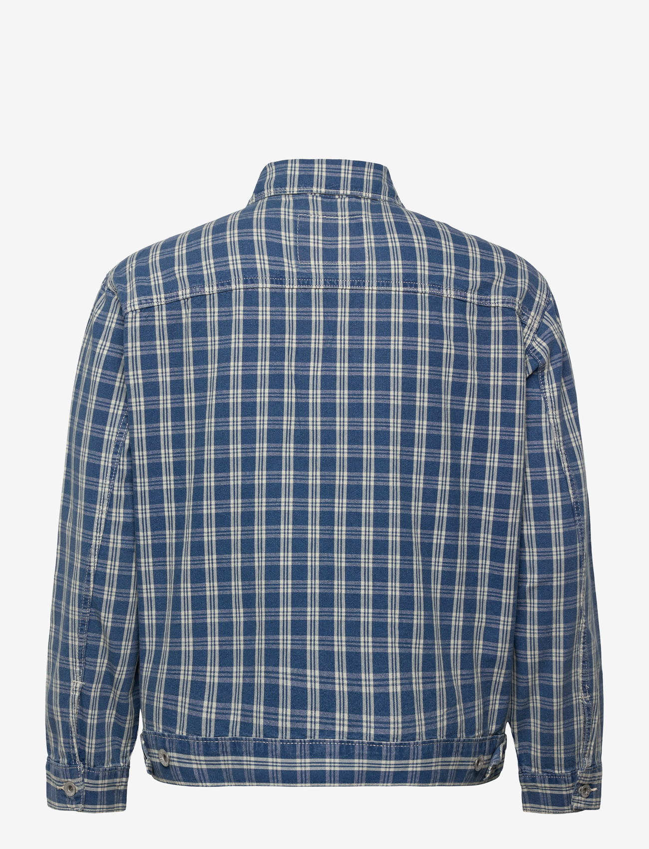 Levi's® - SUNRISE TRUCKER SUMMER CHECK T - unlined denim jackets - med indigo - worn in - 2