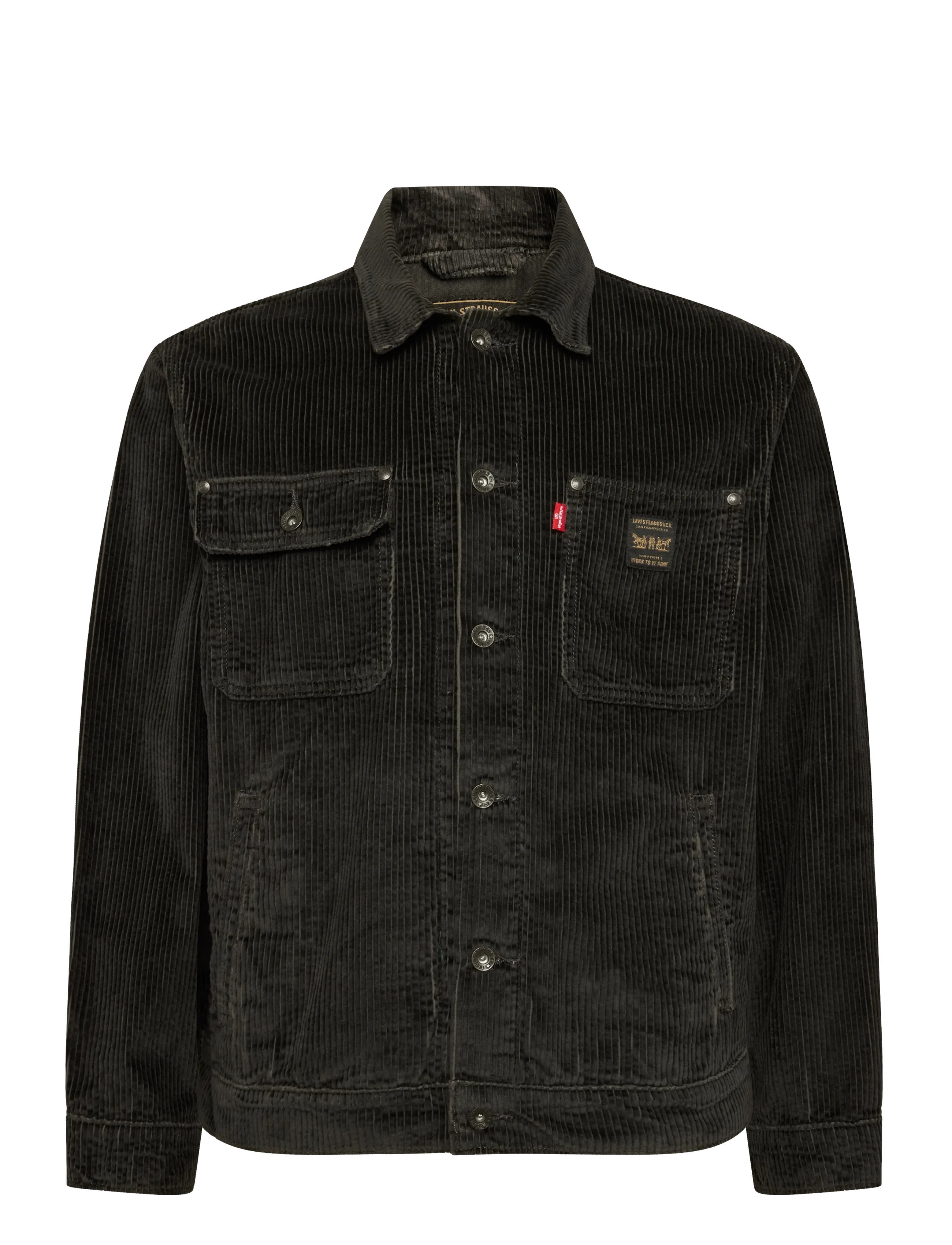 Levi's® - SUNRISE TRUCKER PERFECT STORM - herbstjacken - blacks - 1