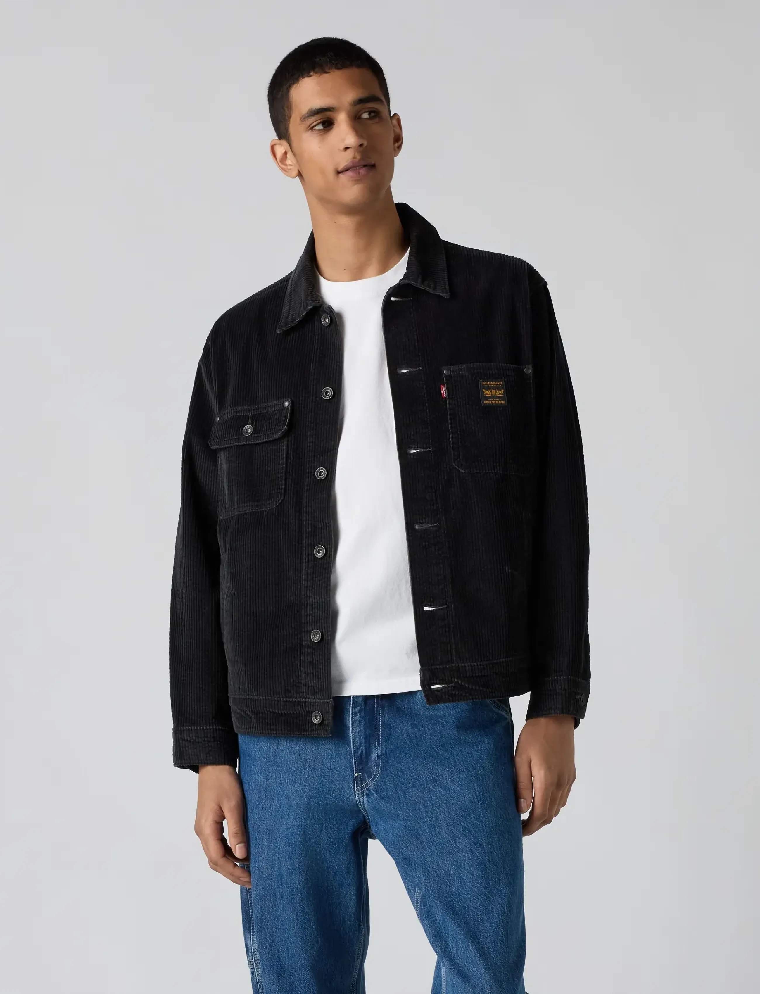 Levi's® - SUNRISE TRUCKER PERFECT STORM - herbstjacken - blacks - 3