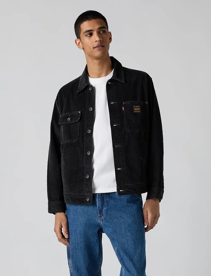 Levi's® - SUNRISE TRUCKER PERFECT STORM - herbstjacken - blacks - 3