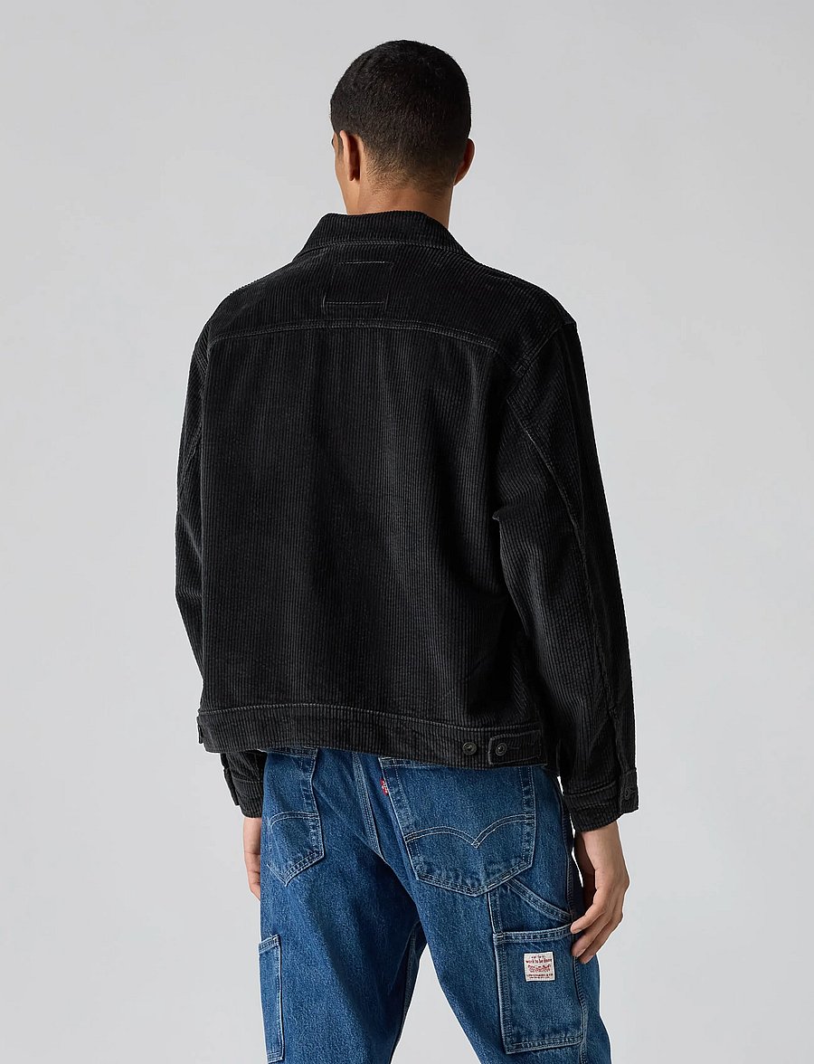 Levi's® - SUNRISE TRUCKER PERFECT STORM - herbstjacken - blacks - 4