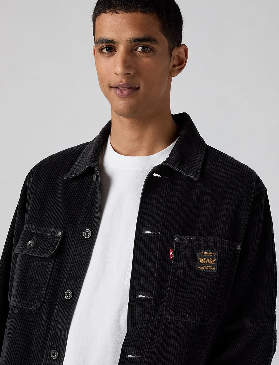 Levi's® - SUNRISE TRUCKER PERFECT STORM - herbstjacken - blacks - 5