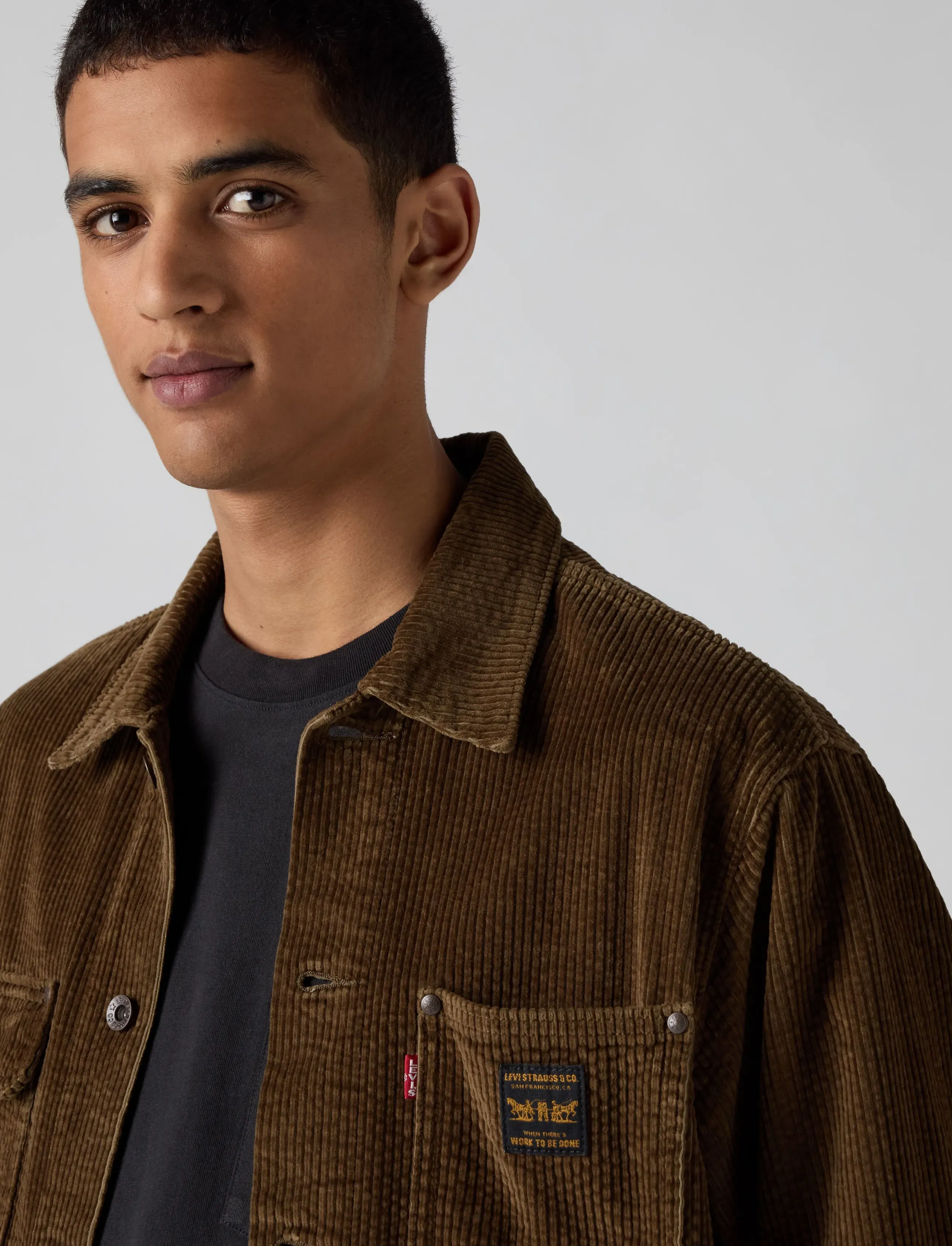LEVIS ® Sunrise Trucker Desert Palm Co jackor herr – bild 4