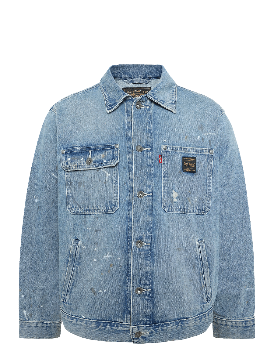 Levi's® - SUNRISE TRUCKER DIVING DUCKS D - voodrita teksatagid - med indigo - worn in - 0