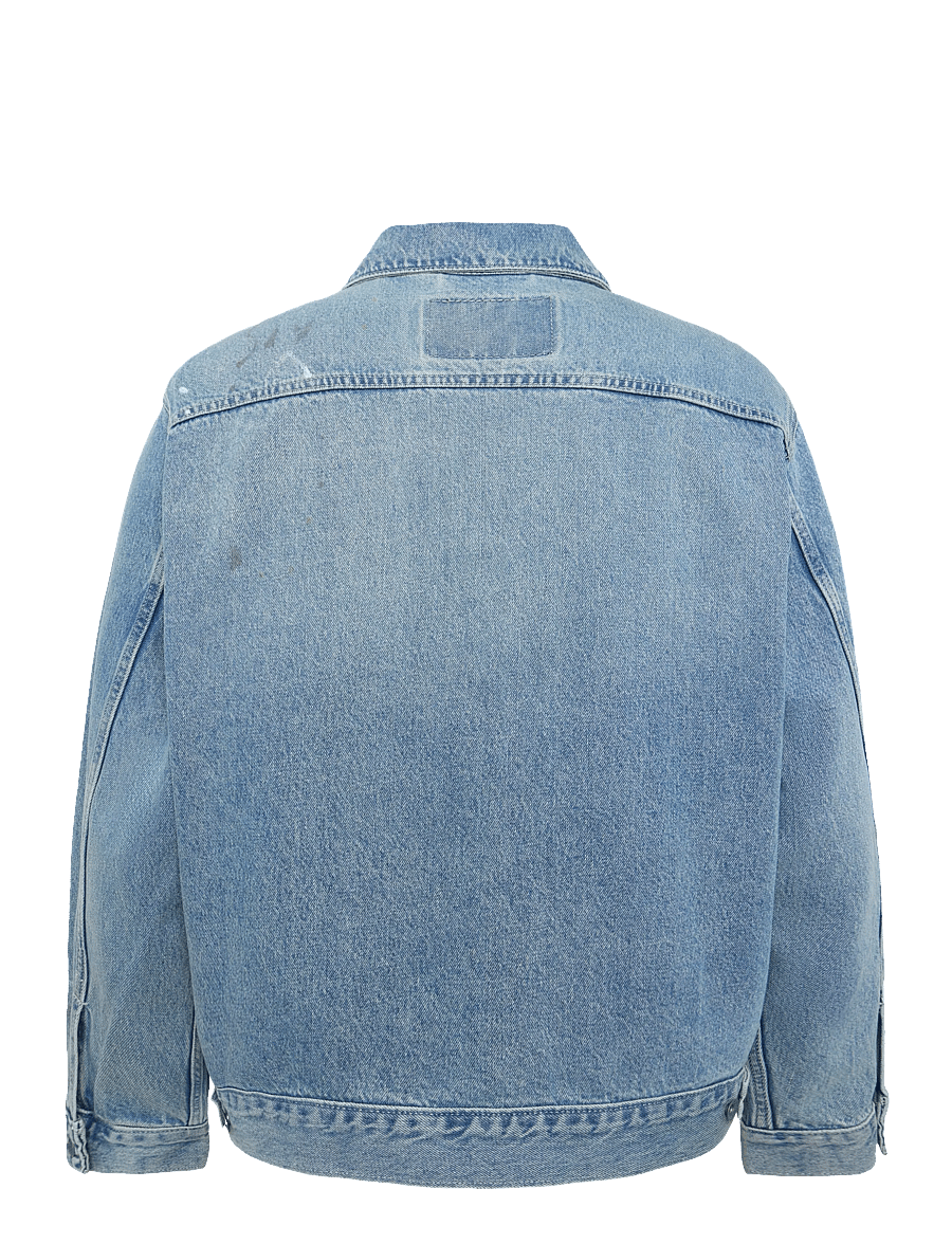 Levi's® - SUNRISE TRUCKER DIVING DUCKS D - voodrita teksatagid - med indigo - worn in - 1