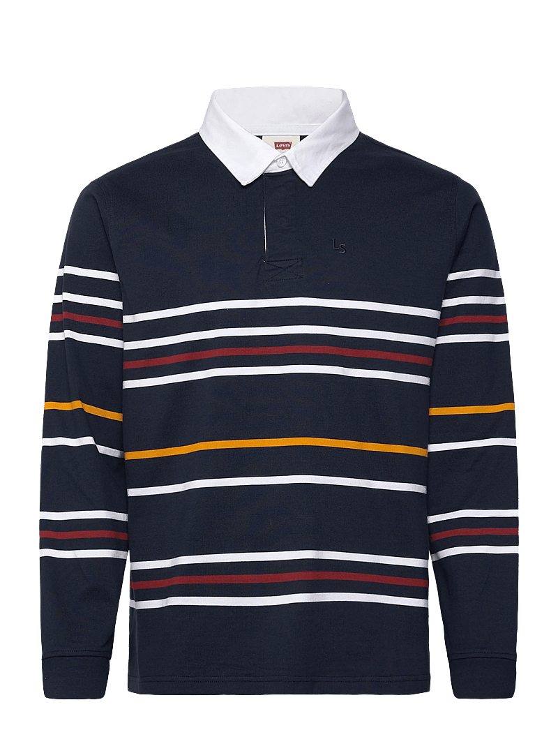 Levi's® - UNION RUGBY THEO STRIPE NAVY B - langærmede poloer - multi-color - 1