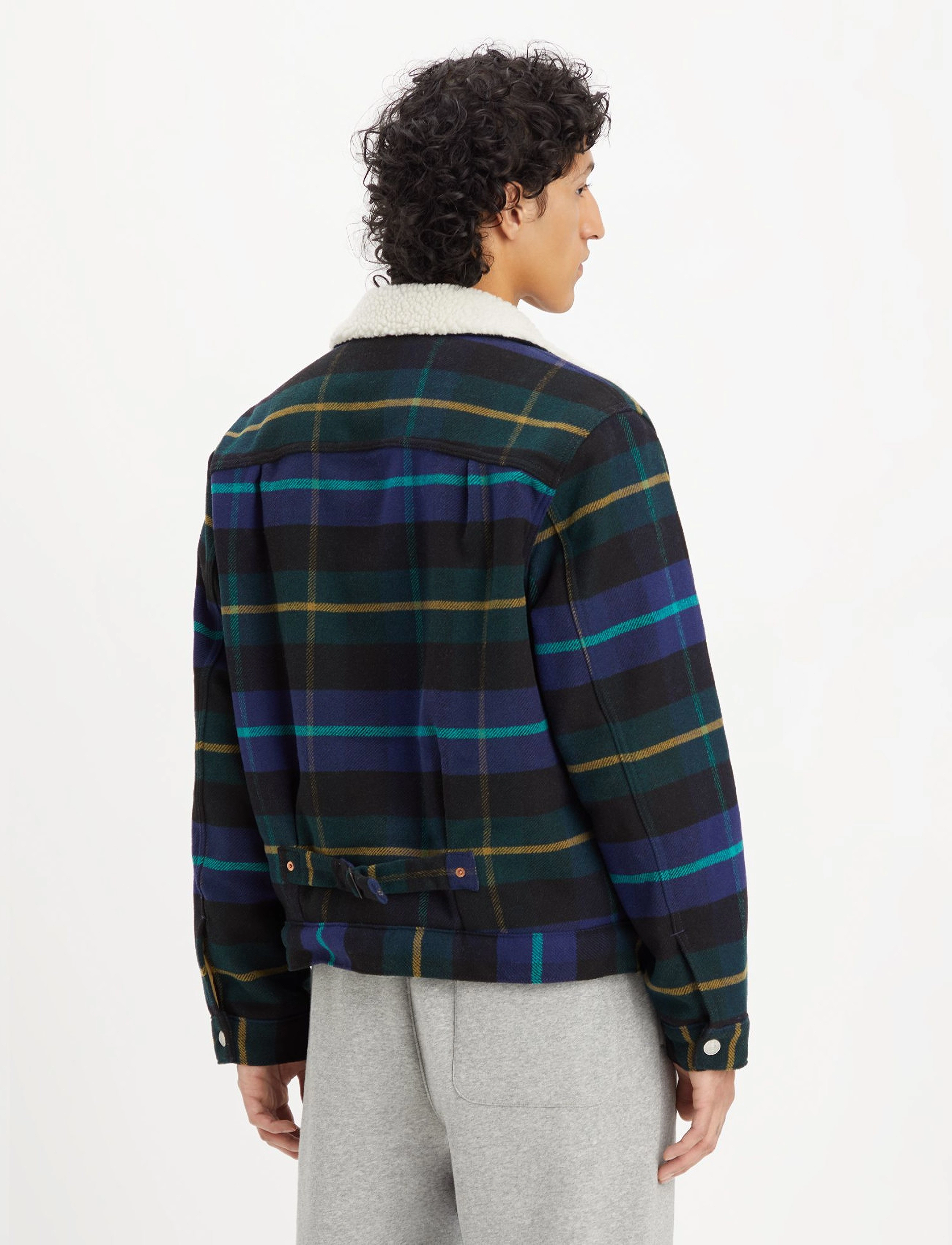 LEVI´S Men - TYPE 1 SHERPA TRUCKER LEVINSON - blues - 3