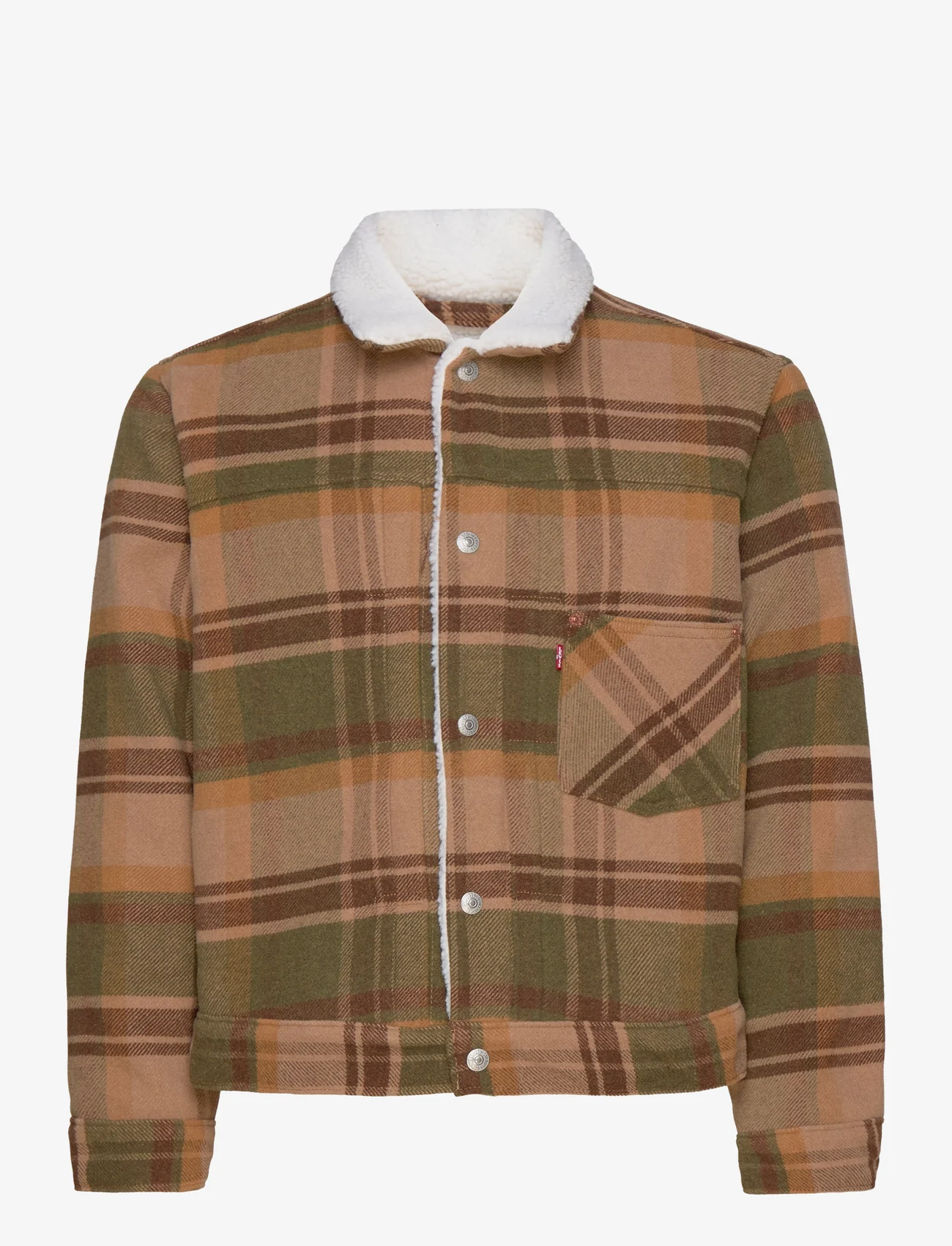 LEVI´S Men - TYPE 1 SHERPA TRUCKER BAROLD P - wool jackets - multi-color - 0