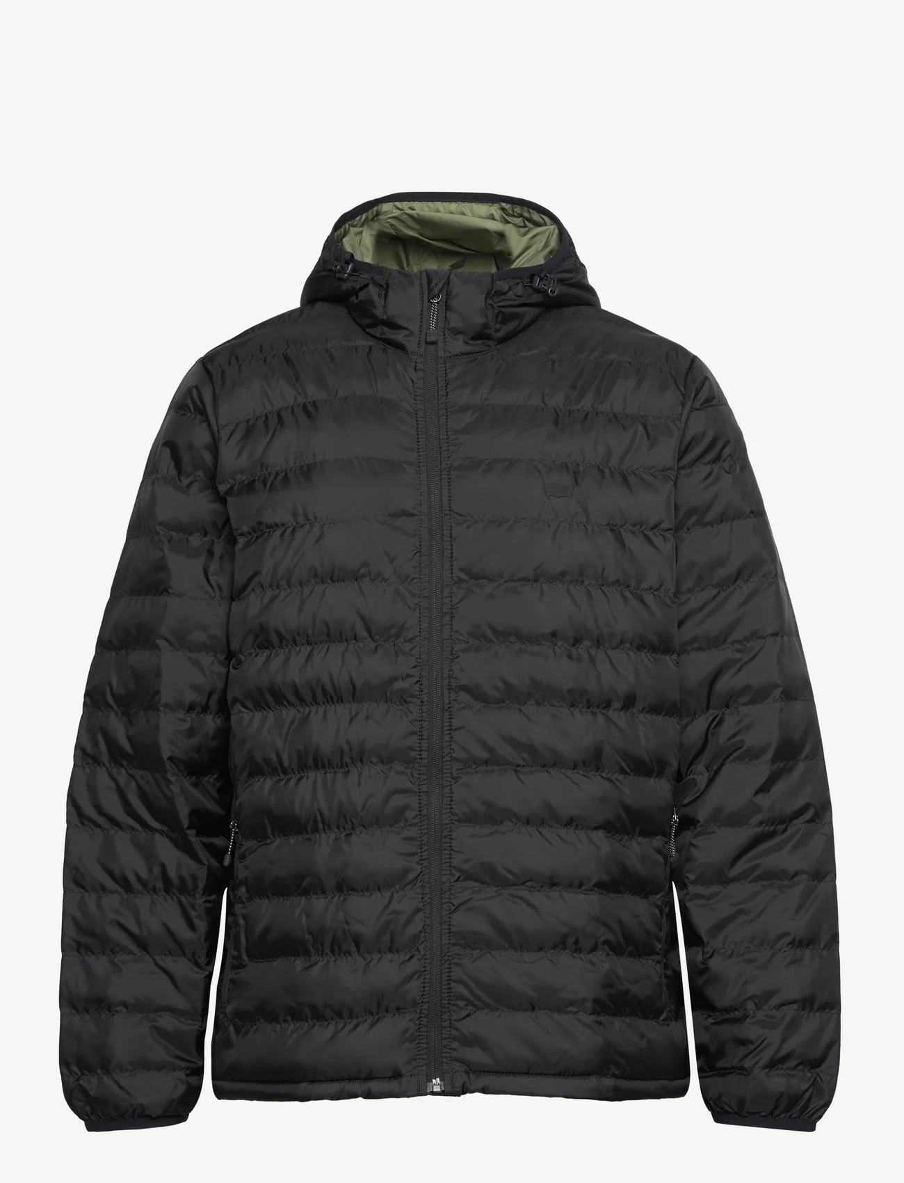 LEVI´S Men - PIERCE PACKABLE JACKET JET BLA - winter jackets - blacks - 0