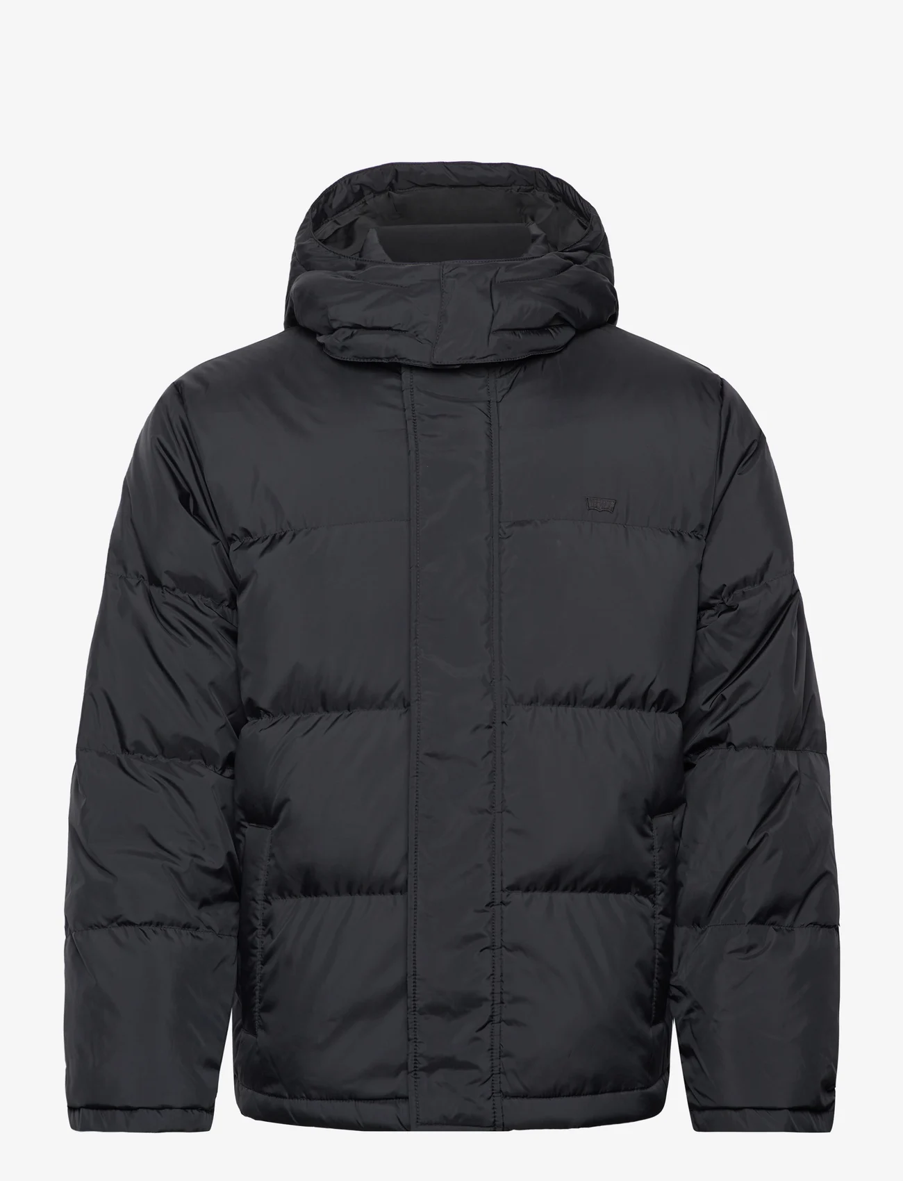 LEVI´S Men - LAUREL SHORT PUFFER JET BLACK - winter jackets - blacks - 0