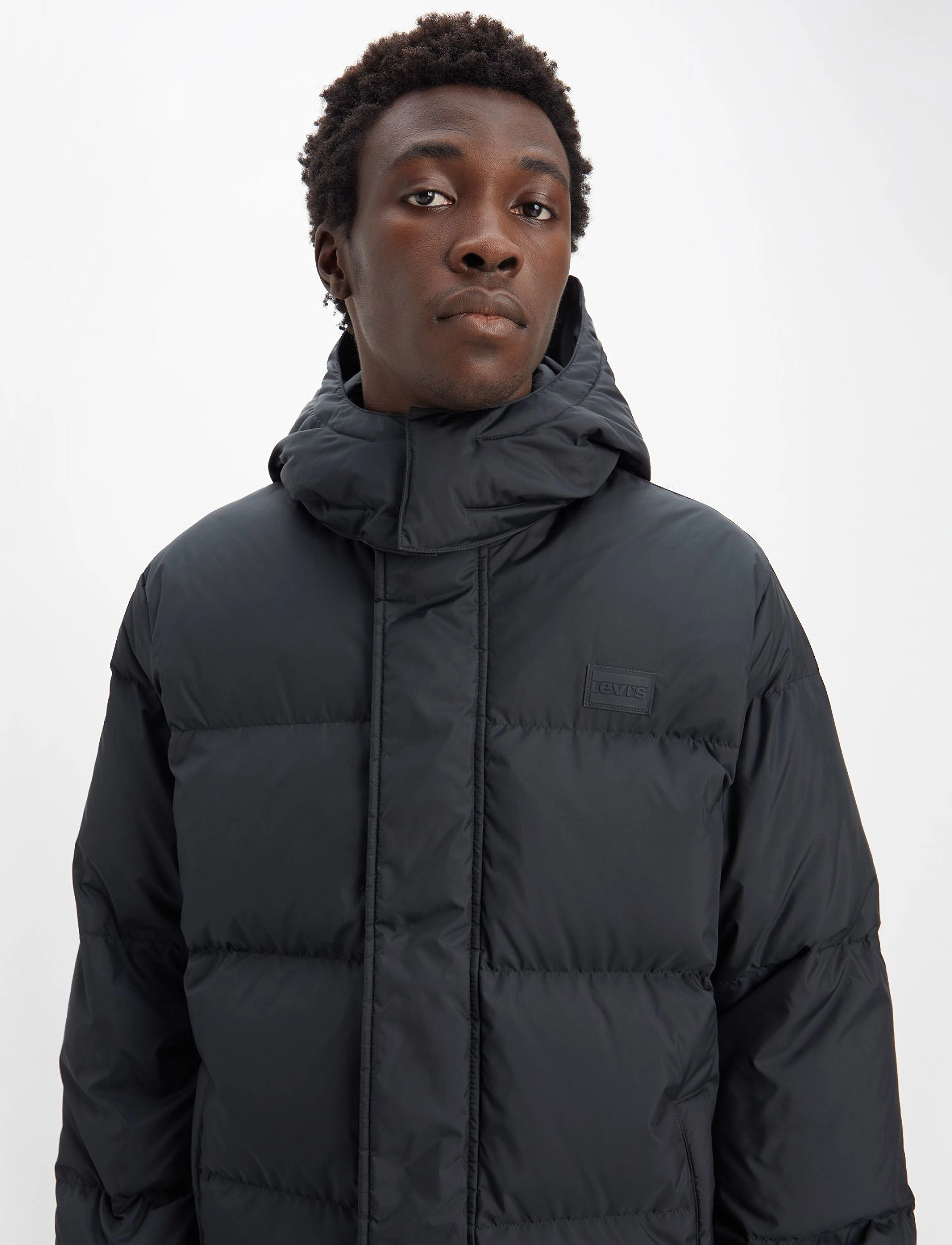 Levi's® - LAUREL SHORT PUFFER JET BLACK - blacks - 5