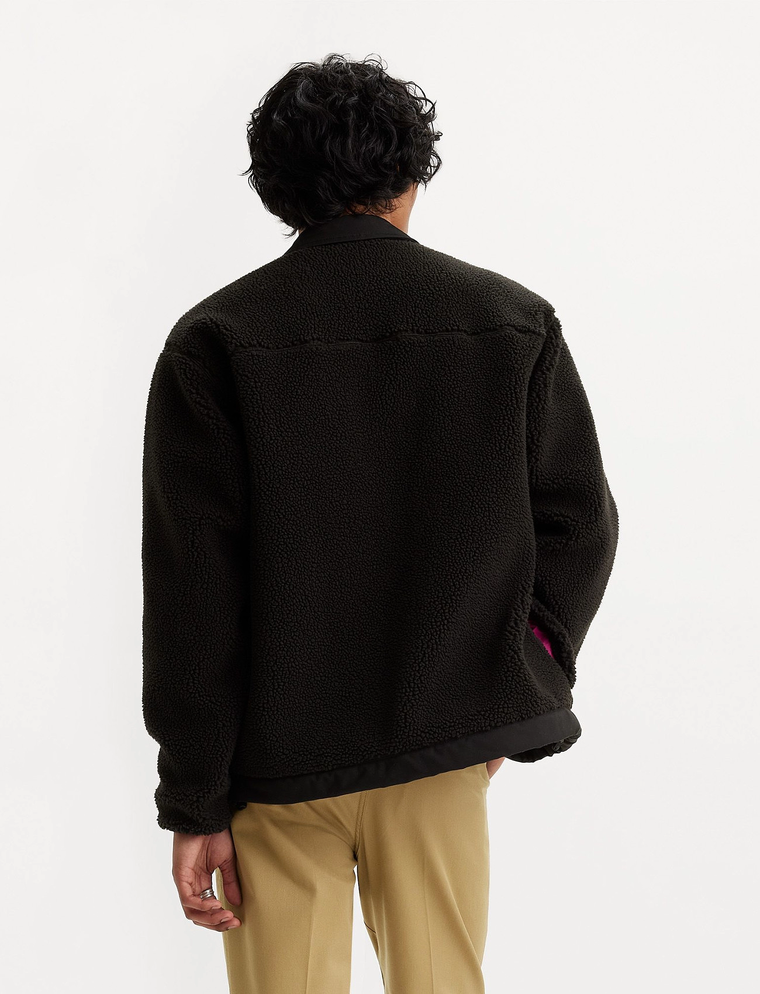 LEVI´S Men - BUCHANAN SHERPA JACKET METEORI - blacks - 4