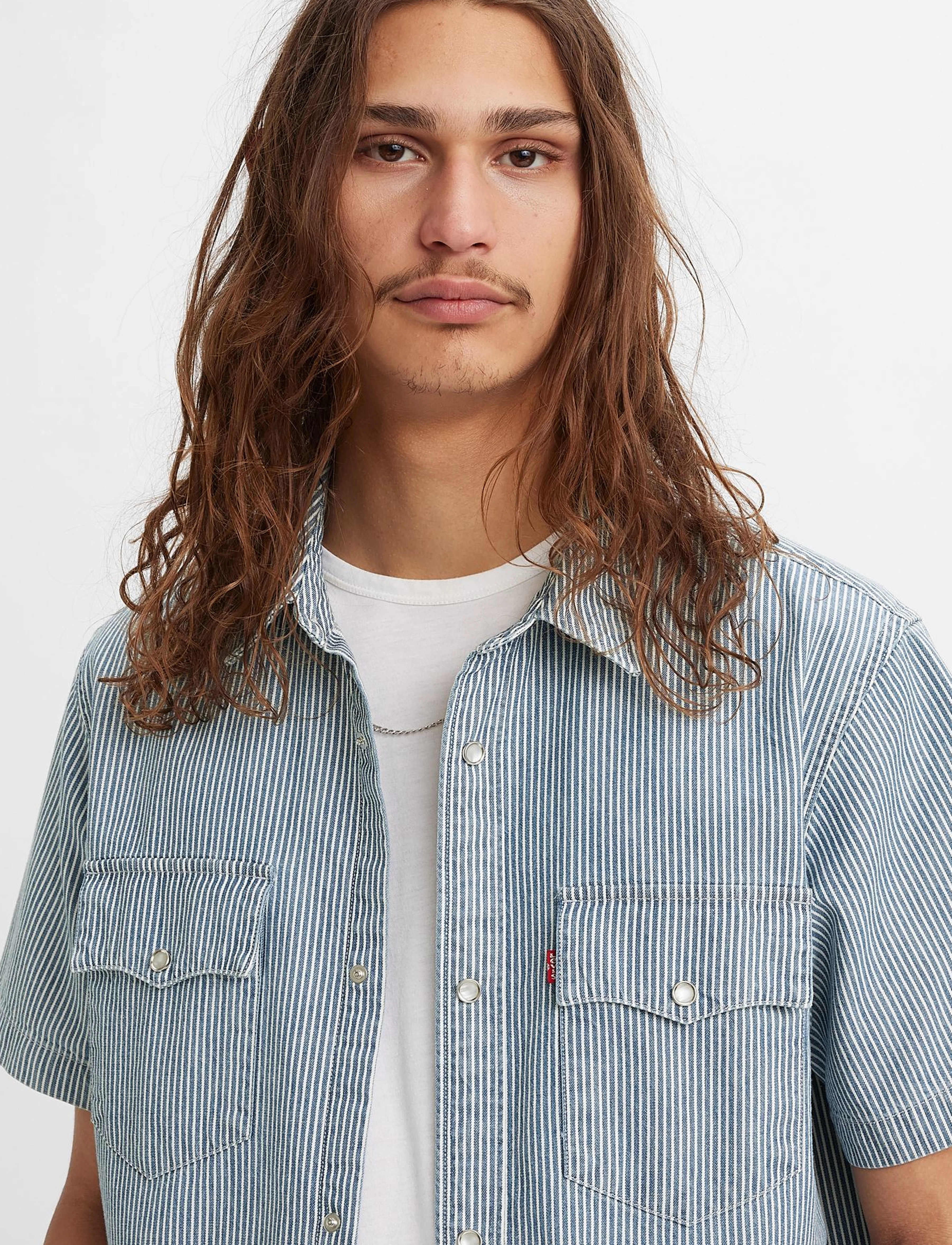 Levi's® - SS RELAXED FIT WESTERN VANDER - blues - 5