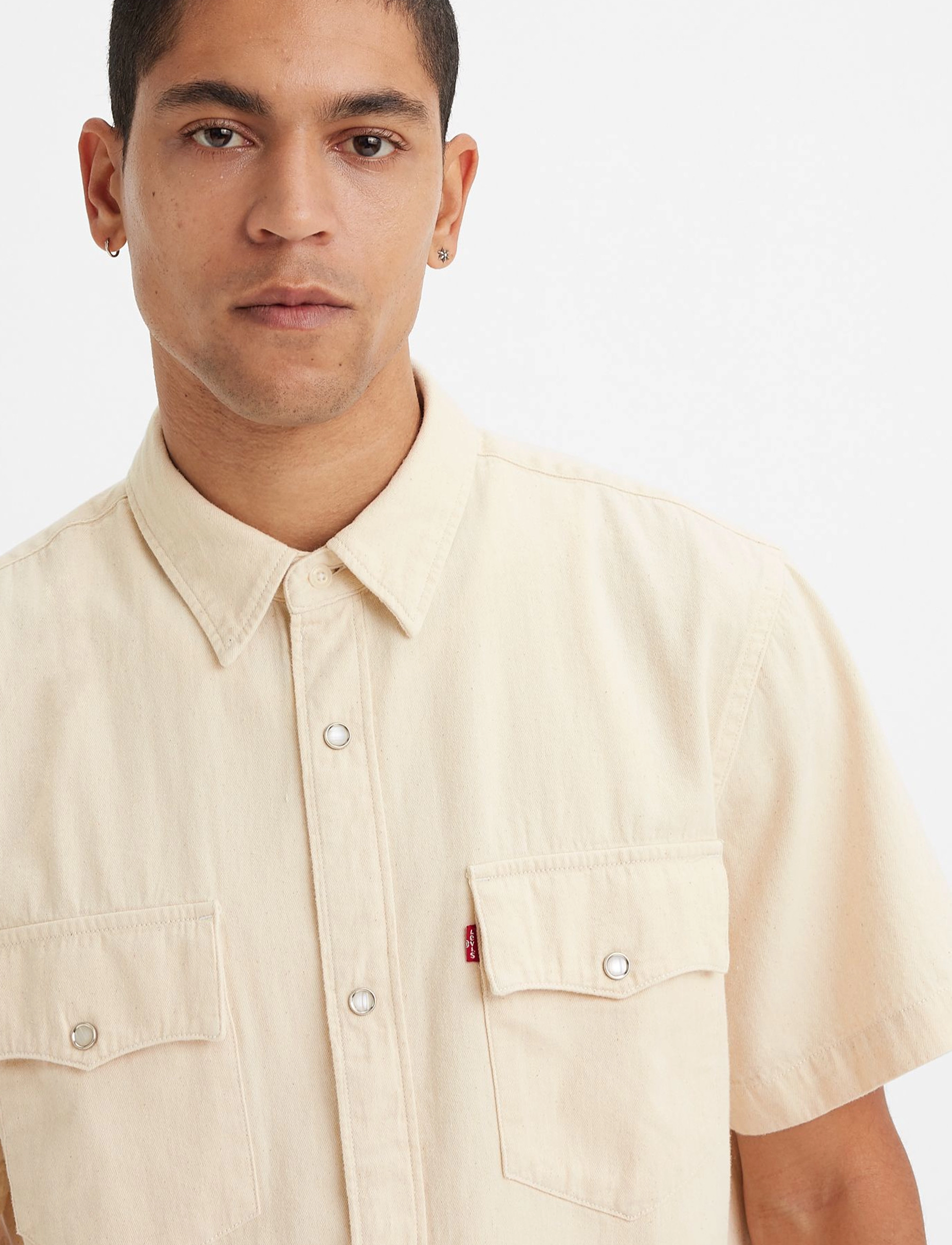 Levi's® - SS RELAXED FIT WESTERN NEWMAN - neutrals - 5
