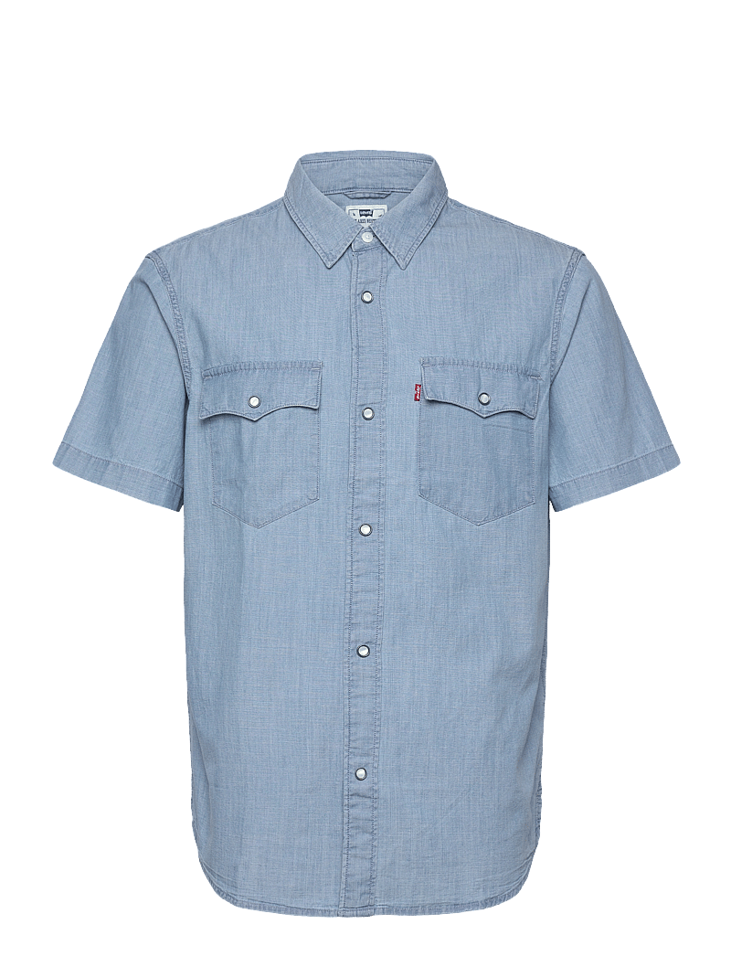 Levi's® - SS RELAXED FIT WESTERN NEW HYD - kortærmede skjorter - blues - 1