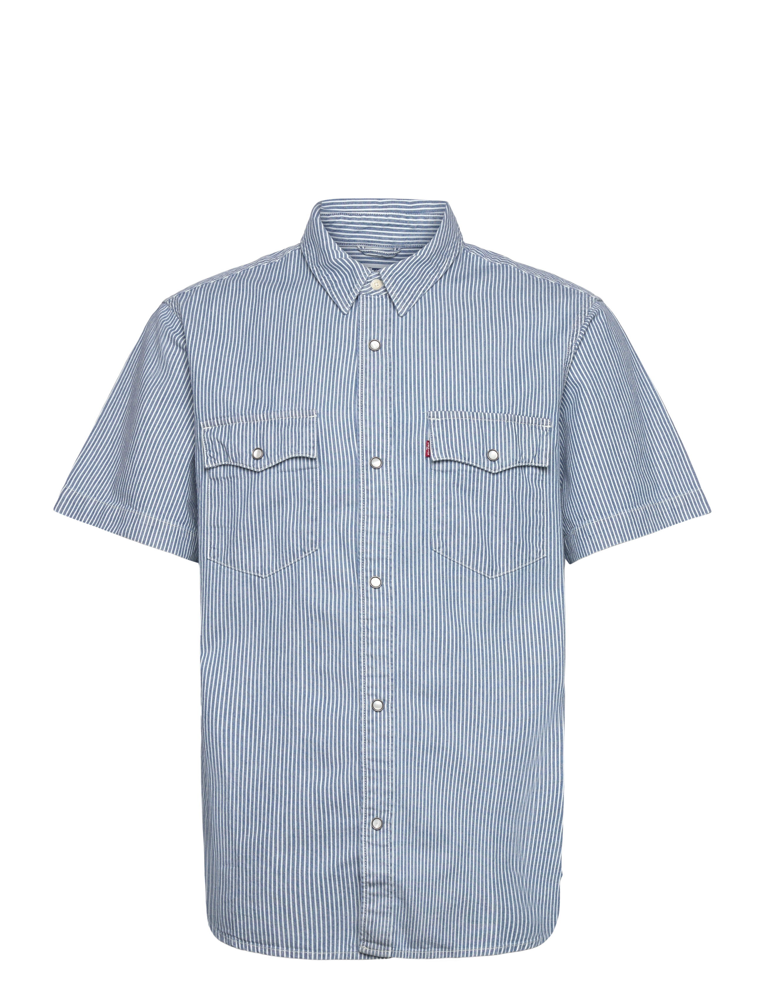 SS RELAXED FIT WESTERN VIRGINI - LIGHT INDIGO - WORN IN