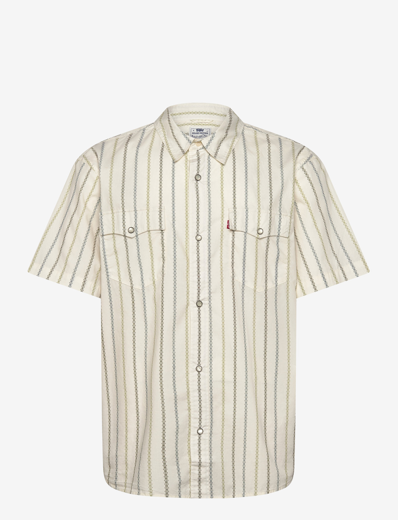 Levi's® - SS RELAXED FIT WESTERN EMERALD - casual skjorter - multi-color - 0