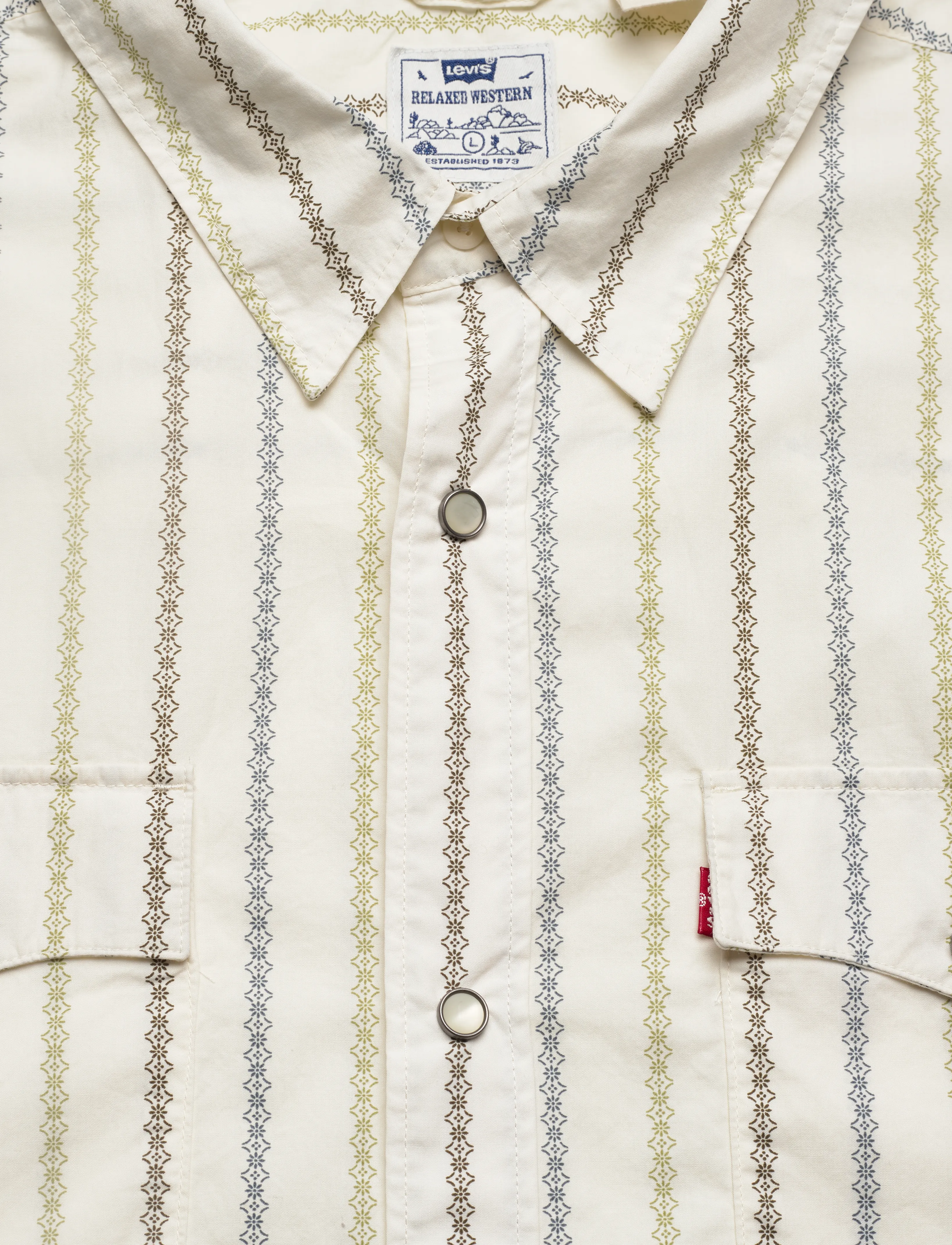Levi's® - SS RELAXED FIT WESTERN EMERALD - multi-color - 4
