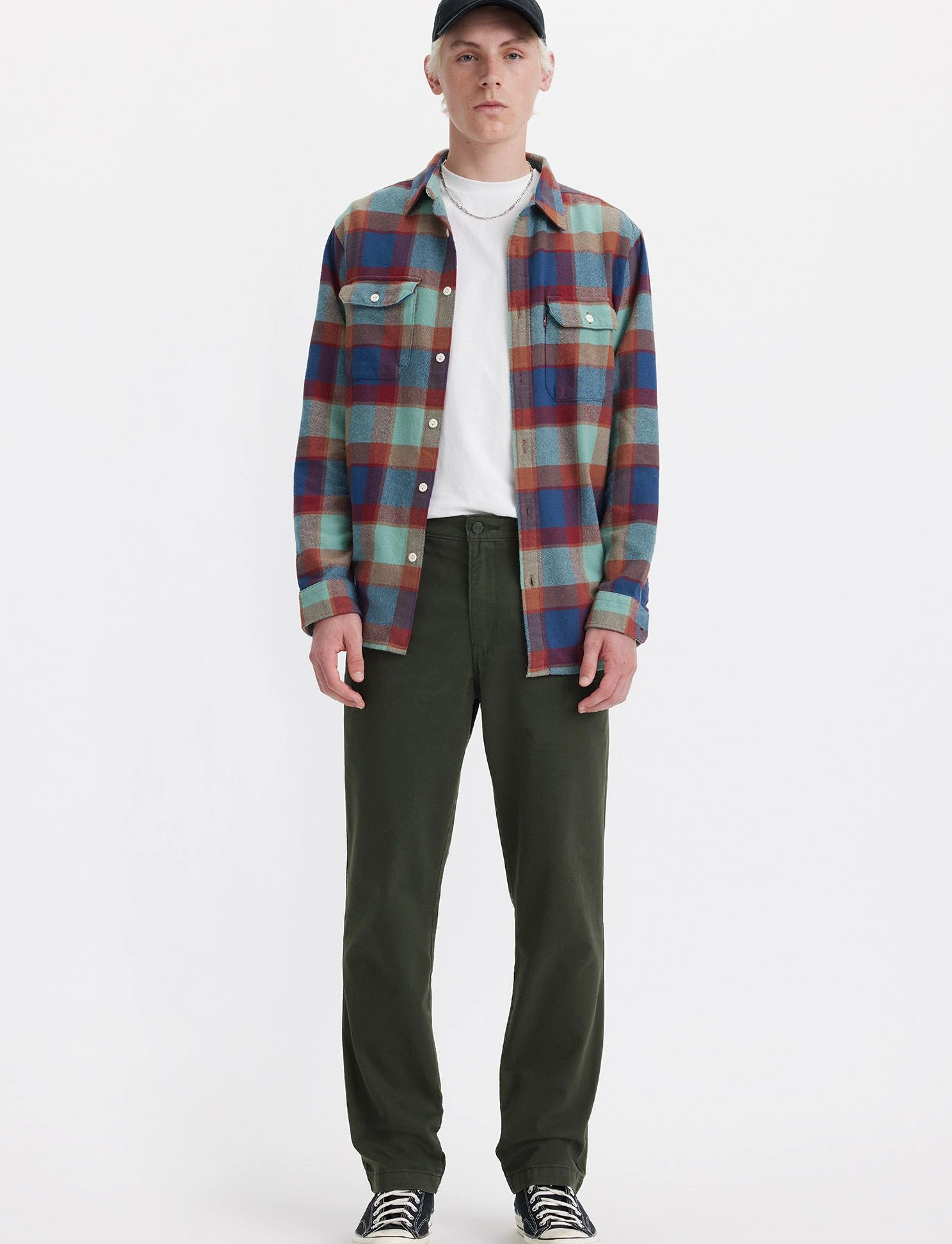 Levi's® - XX CHINO AUTHENTIC STRT PIRATE - blacks - 3