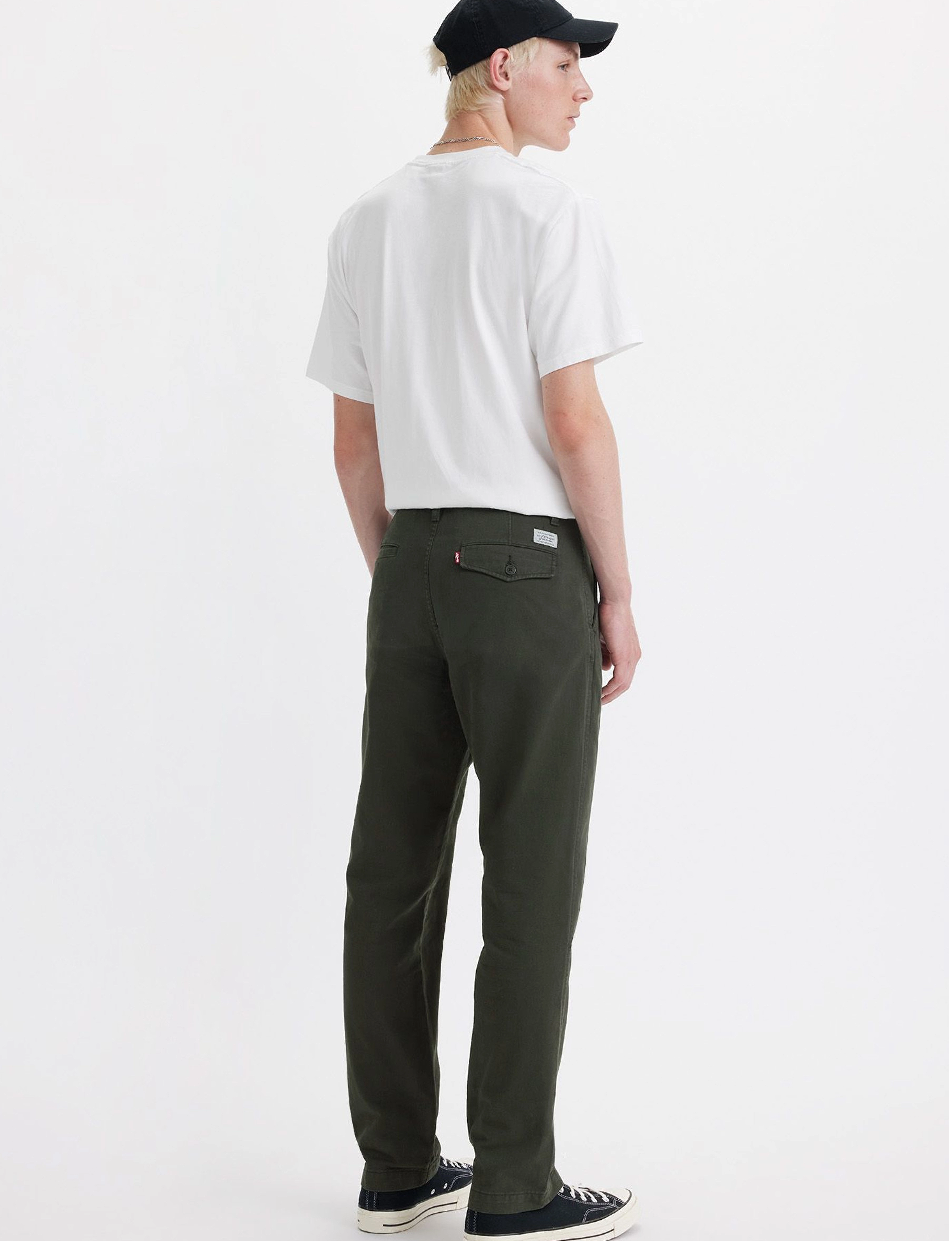 Levi's® - XX CHINO AUTHENTIC STRT PIRATE - blacks - 4