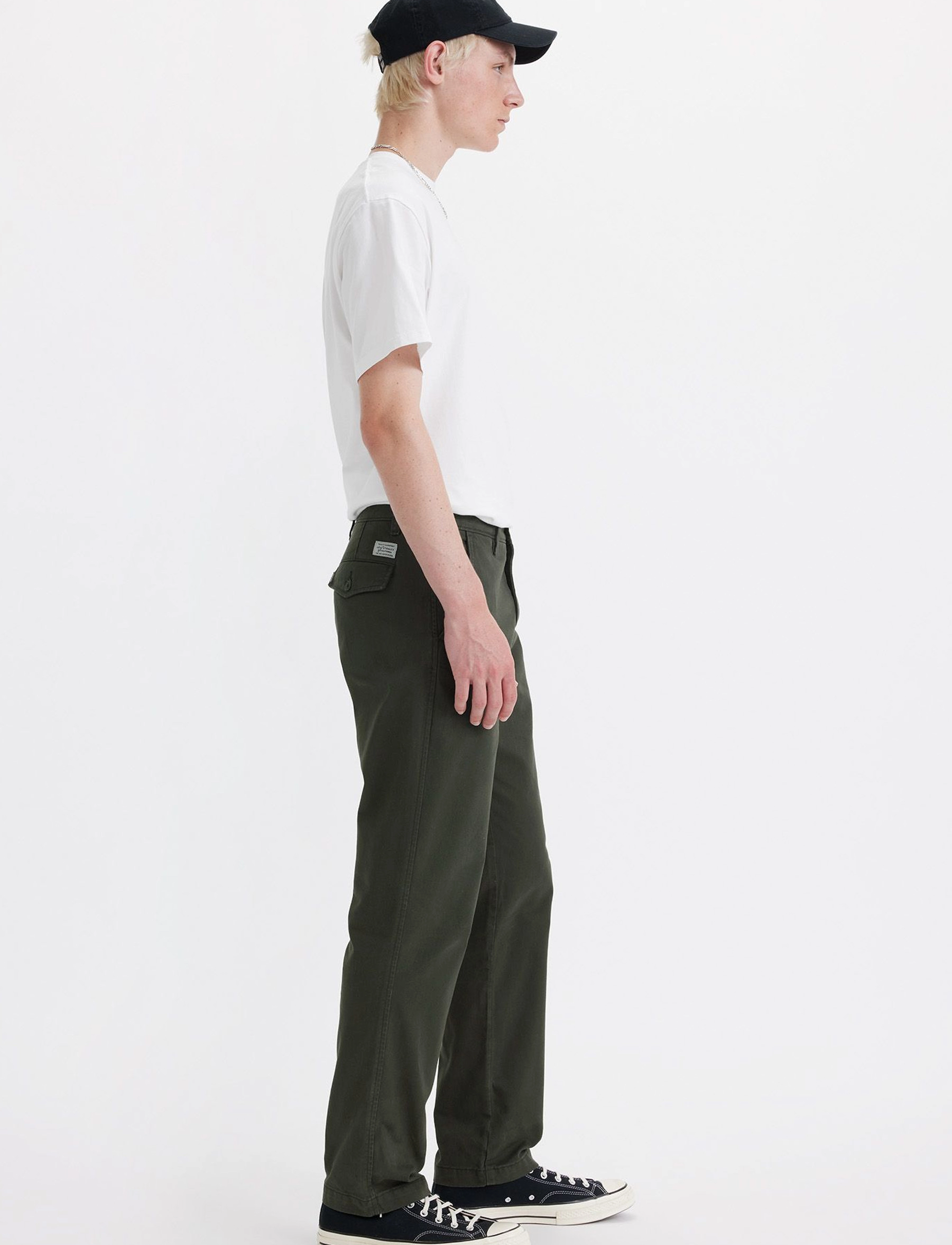 Levi's® - XX CHINO AUTHENTIC STRT PIRATE - blacks - 5