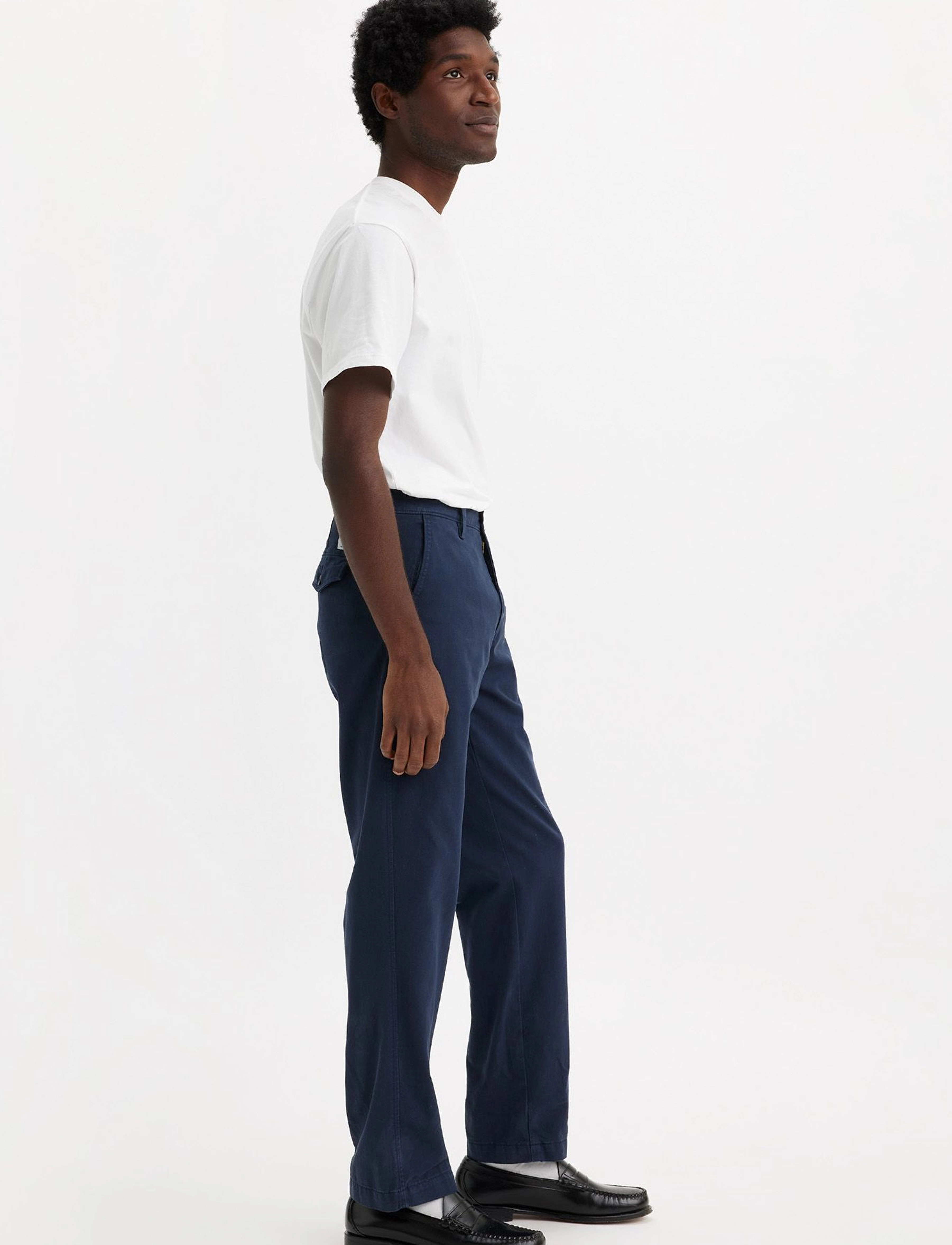 Levi's® - XX CHINO AUTHENTIC STRT NAVY B - blues - 5