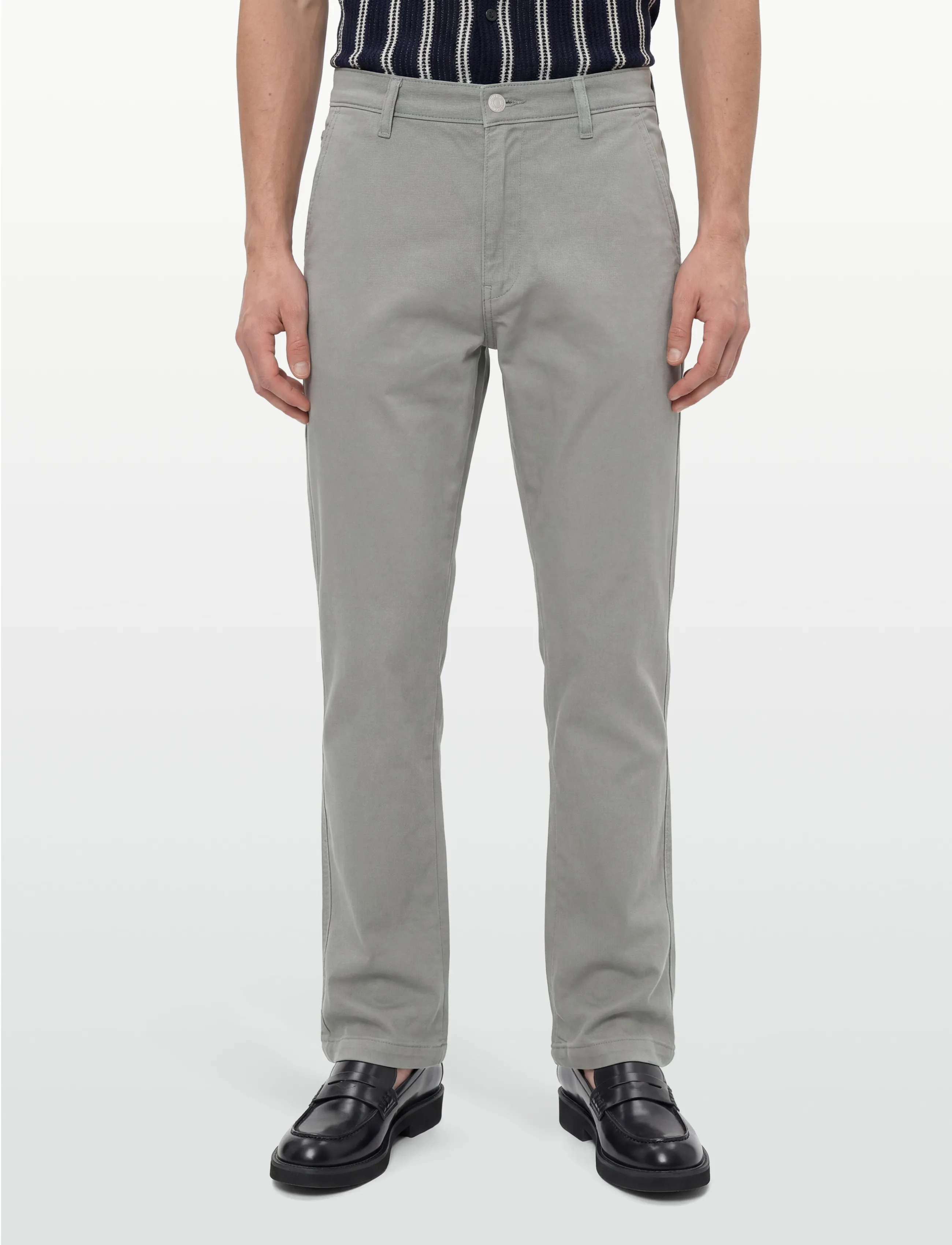 Levi's® - XX CHINO AUTHENTIC RLX PEBBLE - chinosy - blacks - 3