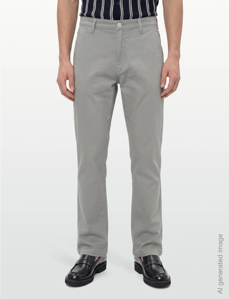 Levi's® - XX CHINO AUTHENTIC RLX PEBBLE - chino bikses - blacks - 3