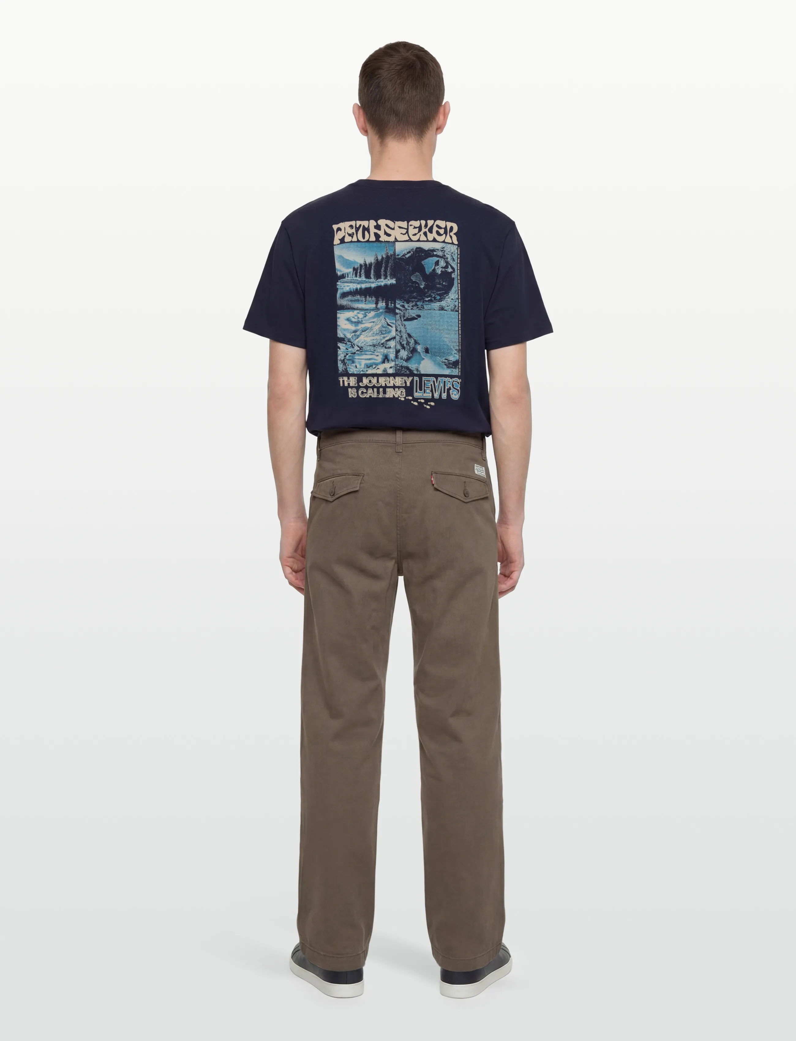 Levi's® - XX CHINO AUTHENTIC RLX MTK BRW - chino püksid - browns - 4