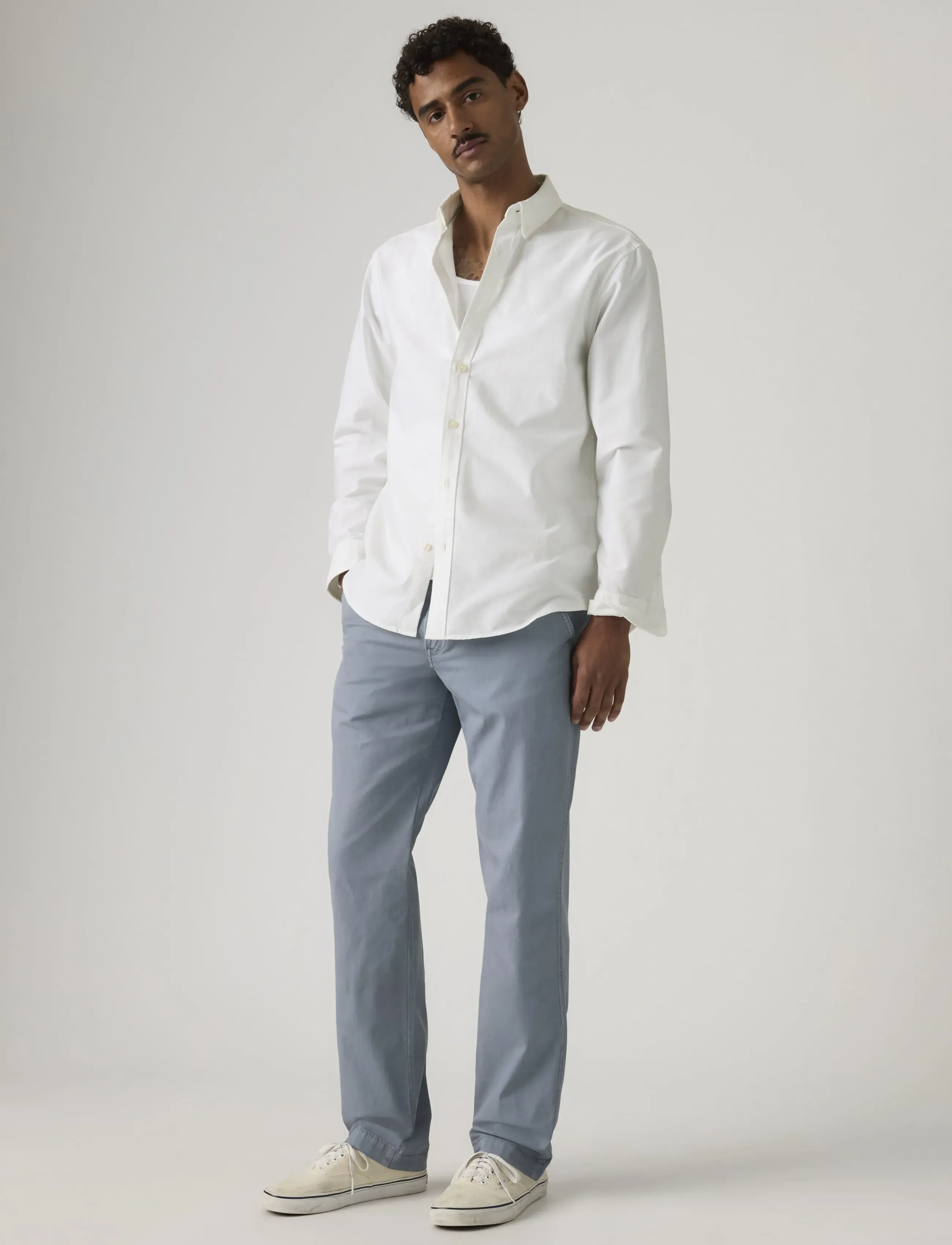 Levi's® XX CHINO AUTHENTIC RLX KANO WA - Streetwear - BLUES / blue