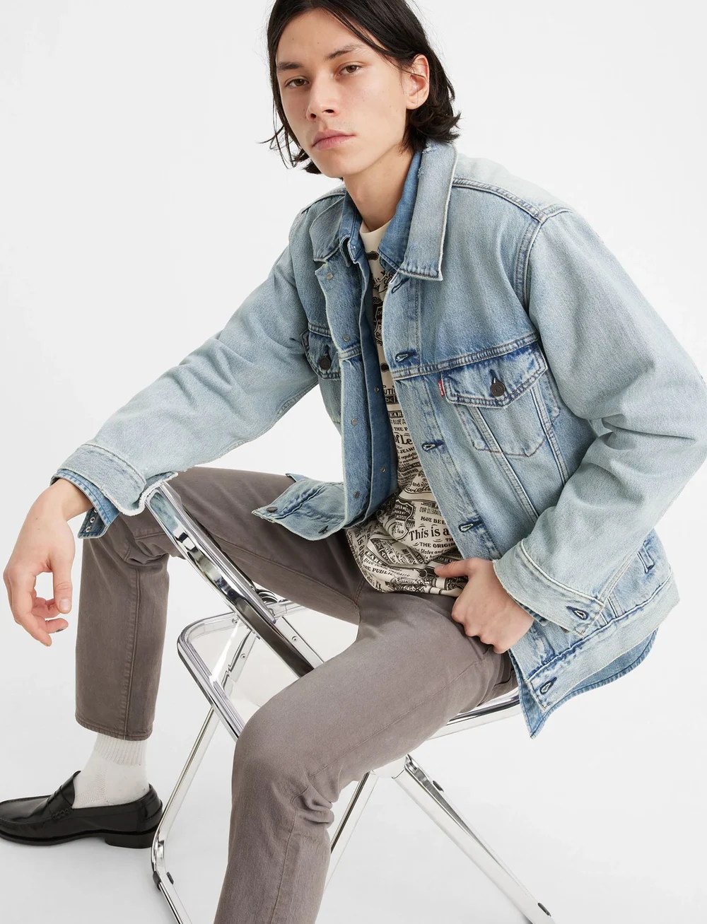 Buy levis denim jacket deals