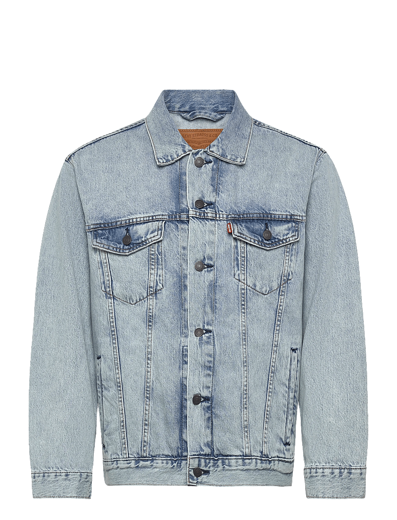 Levi's® - RELAXED FIT TRUCKER BRIGHTSIDE - ungefütterte denimjacken - light indigo - worn in - 1